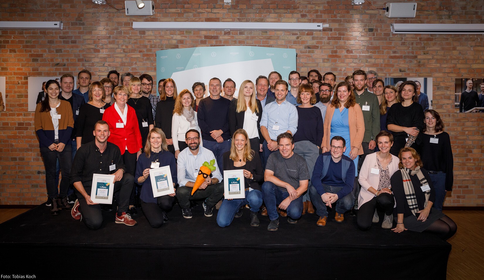 Ein Gruppenbild der Teilnehmer von digital.engagiert