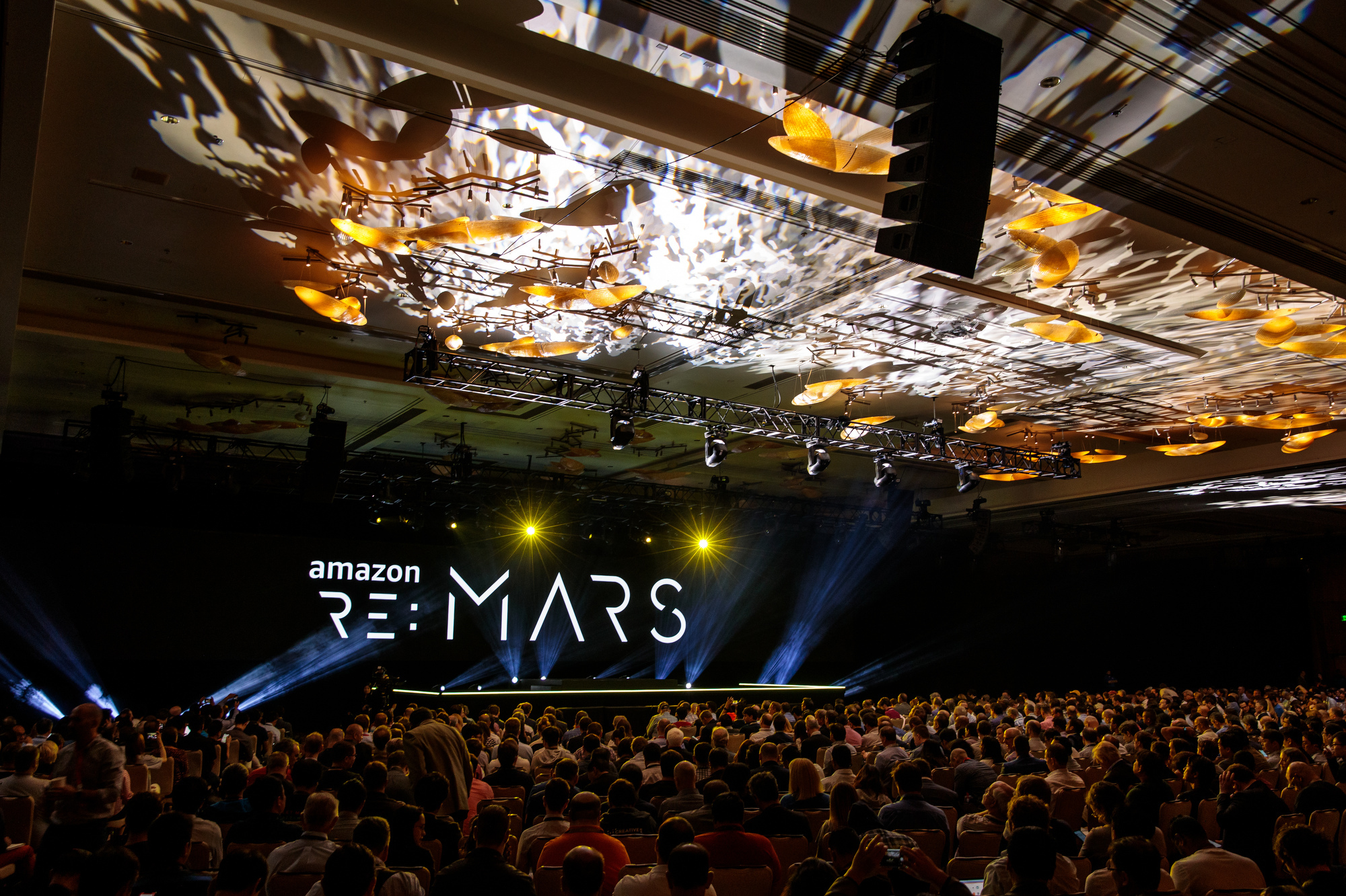 An image from re:MARS 2019 conference 