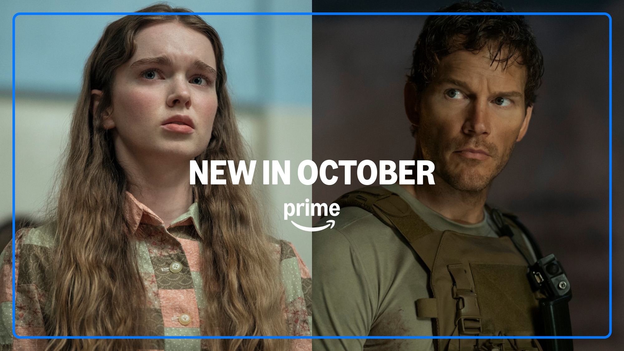 New in October on Prime Video, featuring still from 'Carrie' and 'The Terminal List'