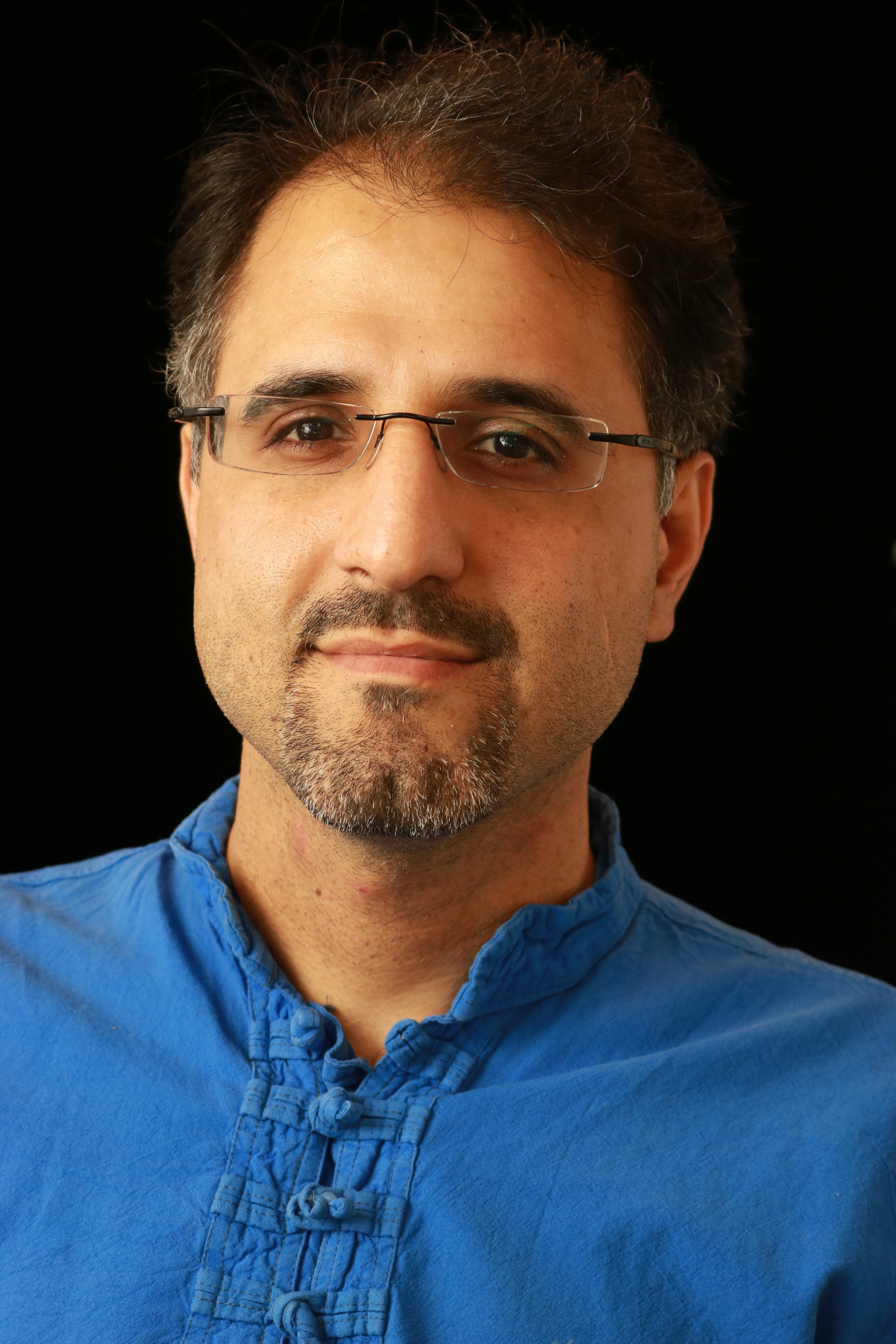 Portrait of Alborz Geramifard, a machine-learning manager within the Alexa AI organization.