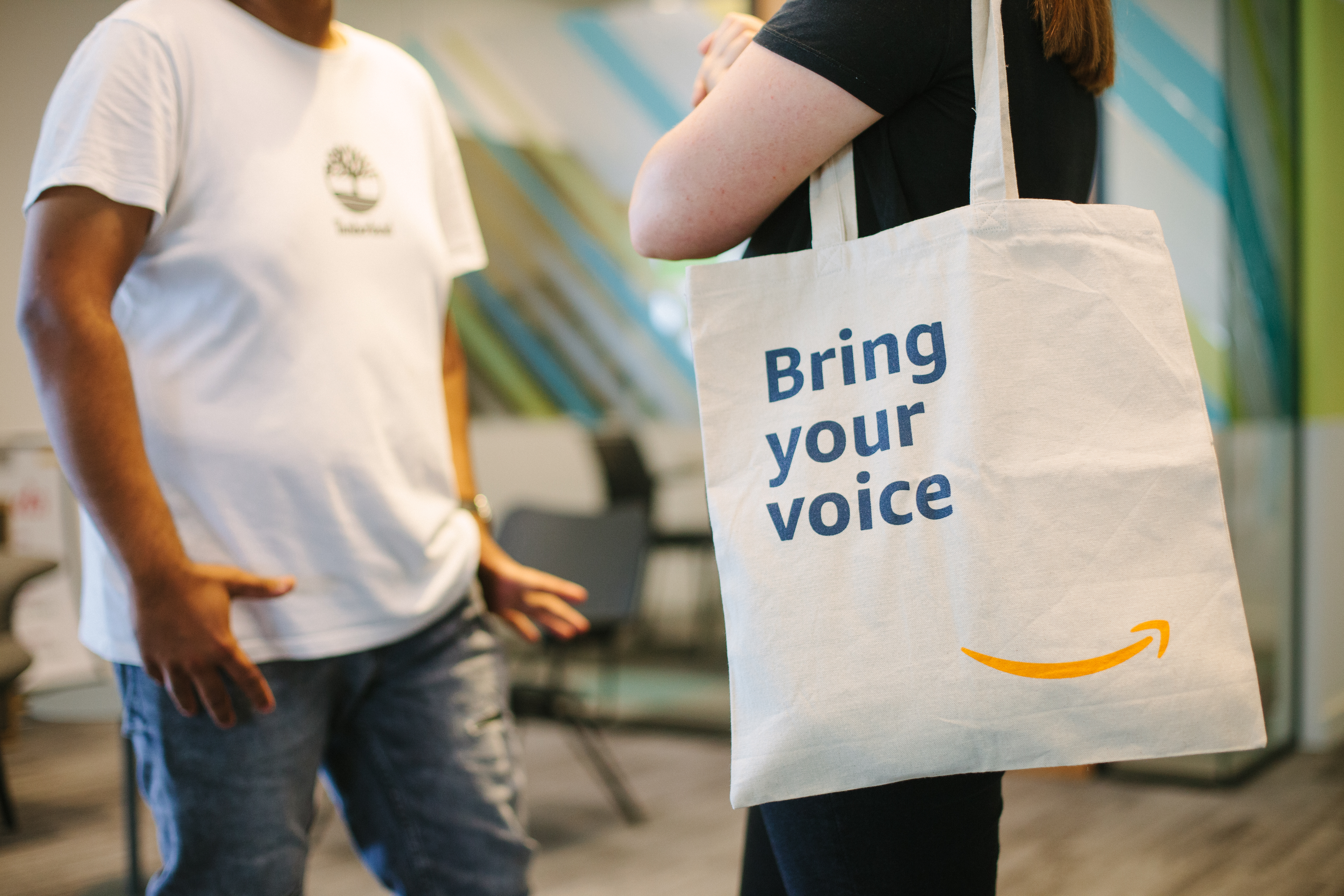 Amazon Beutel mit Logo