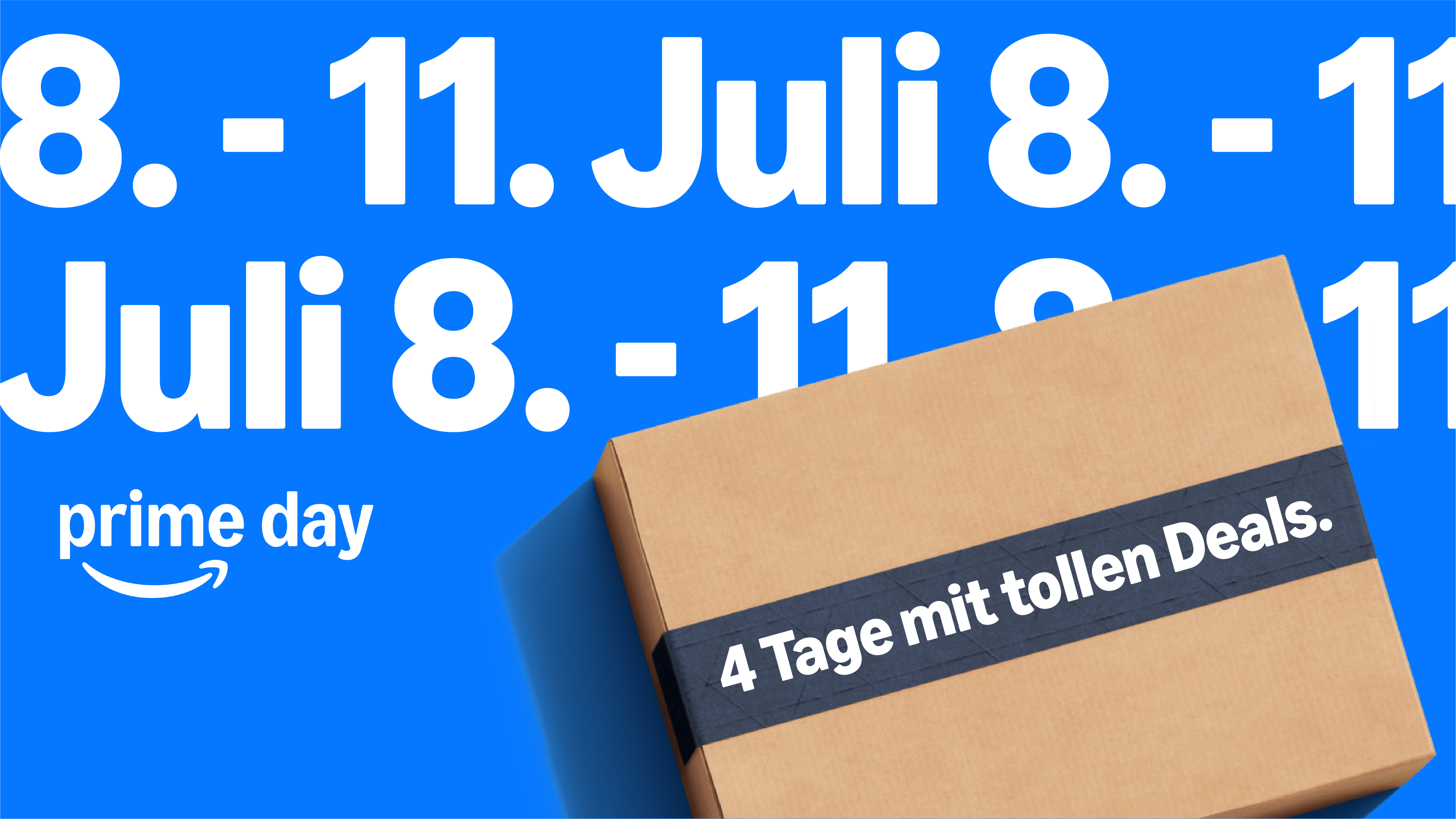 Prime Day 2025 vom 08. - 11. Juli 
