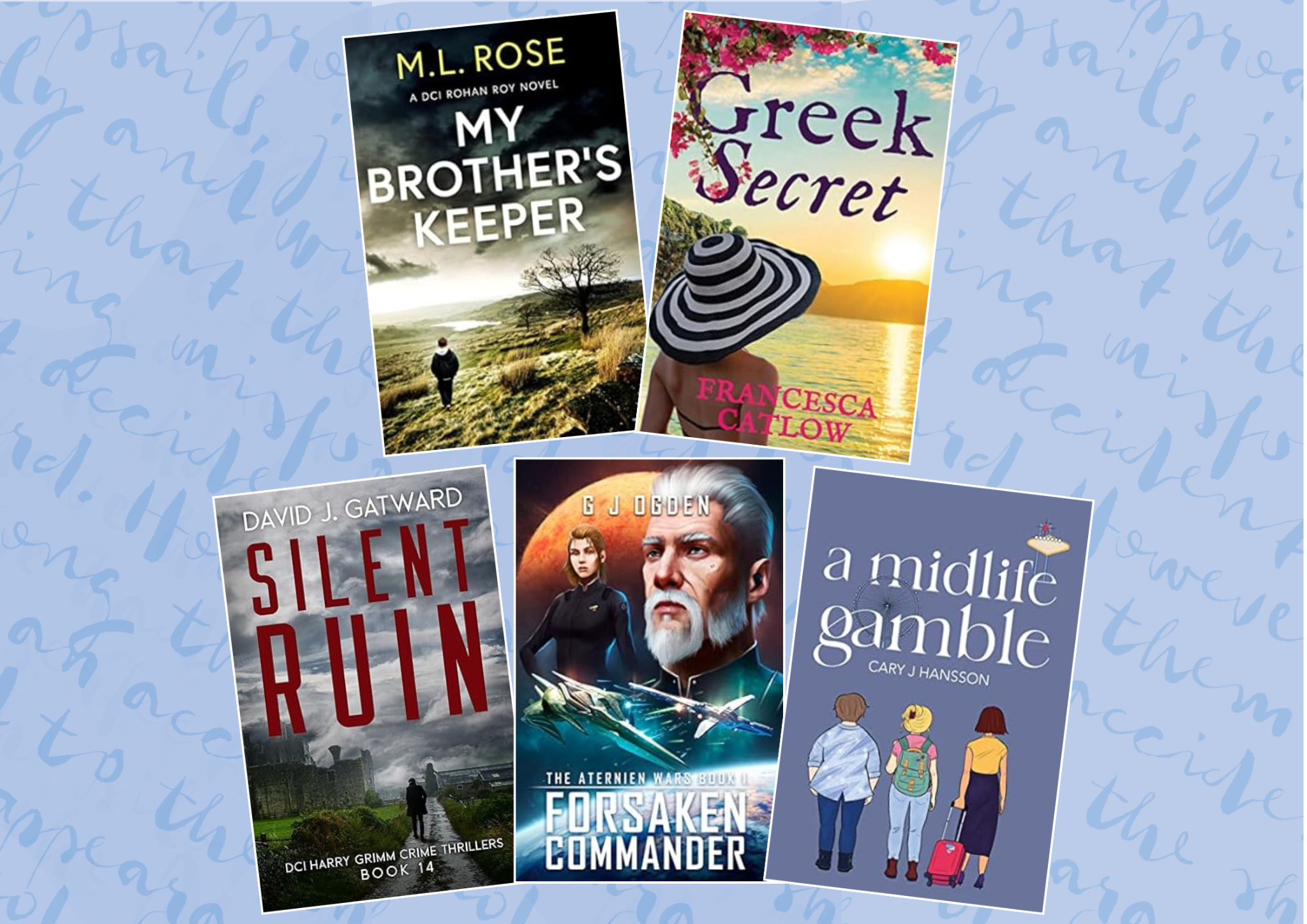 The five books shortlisted for the Kindle Storyteller Award 2023