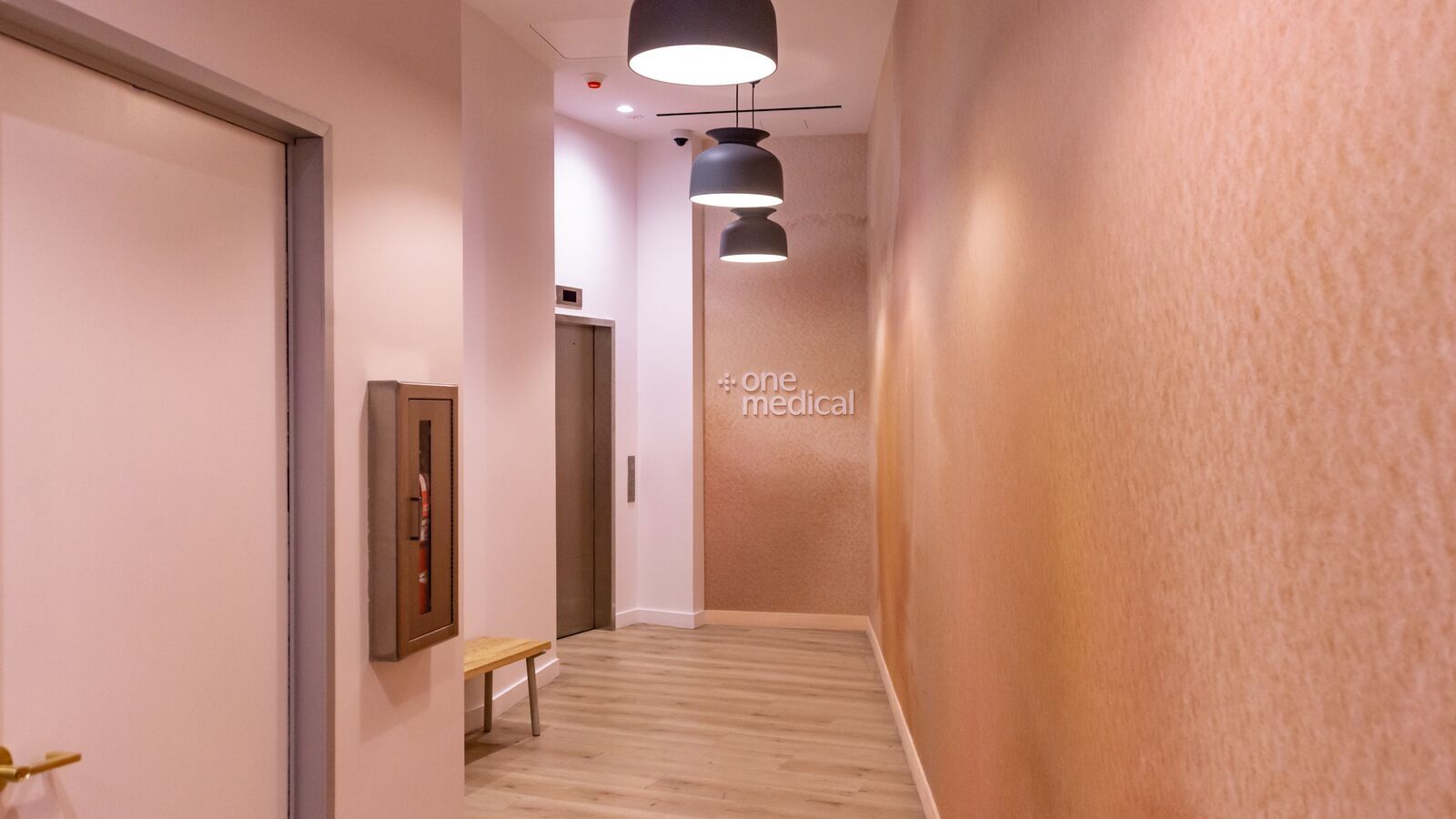 photos of the interior of a one medical office in nomad in new york city