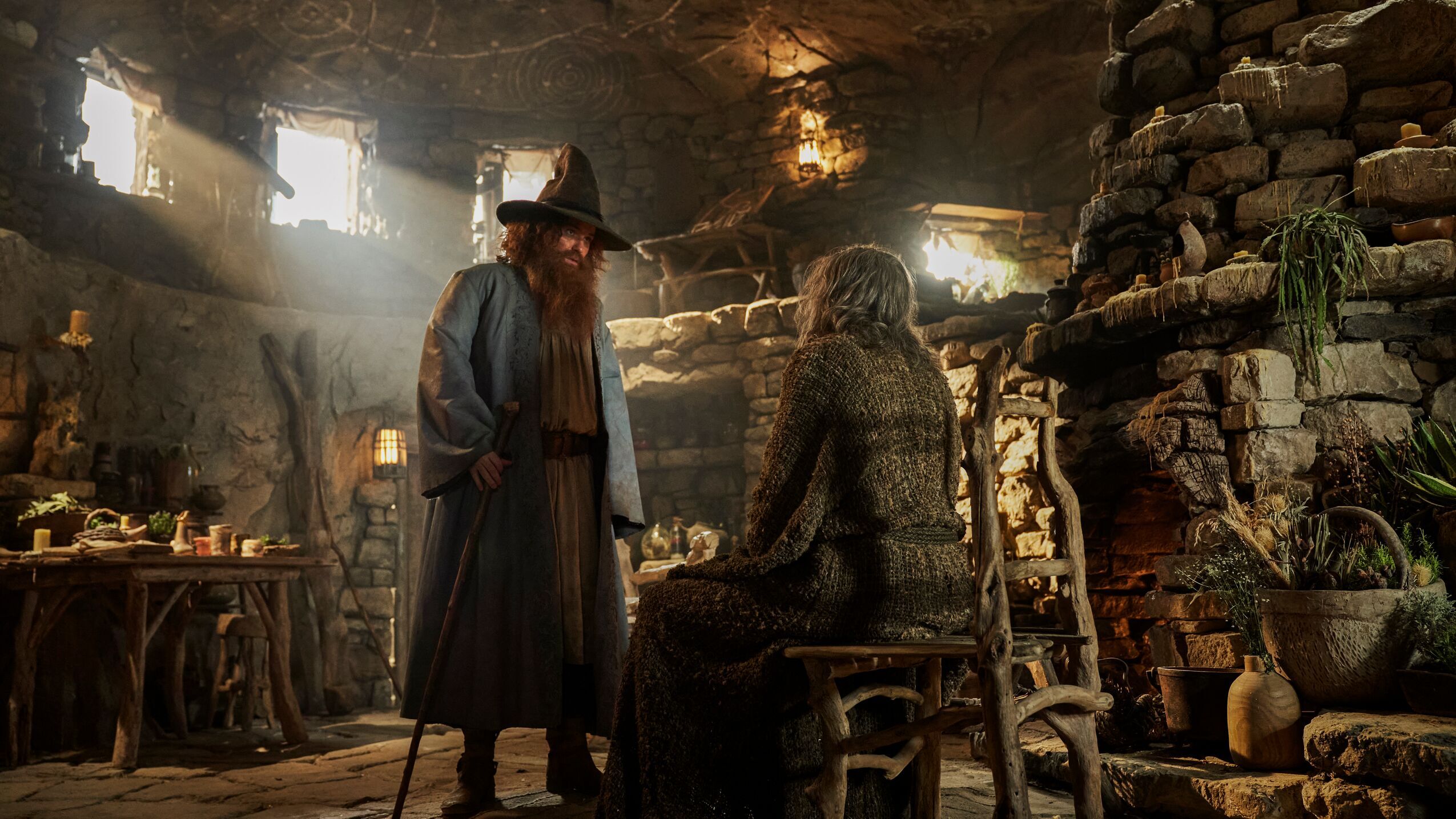 An image of Rory Kinnear as Tom Bombadil in ‘The Lord of the Rings: The Rings of Power’ Season Two