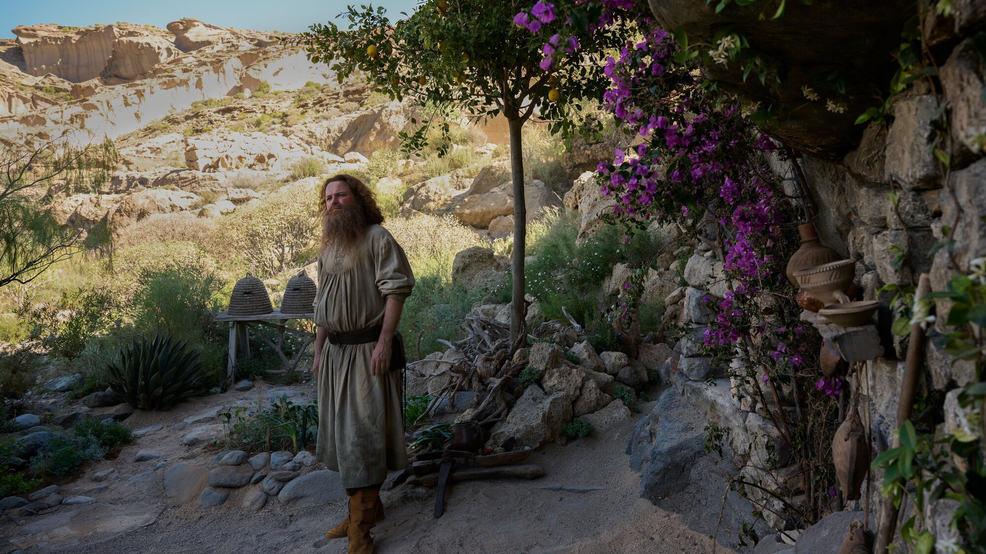 An image of Rory Kinnear as Tom Bombadil in ‘The Lord of the Rings: The Rings of Power’ Season Two