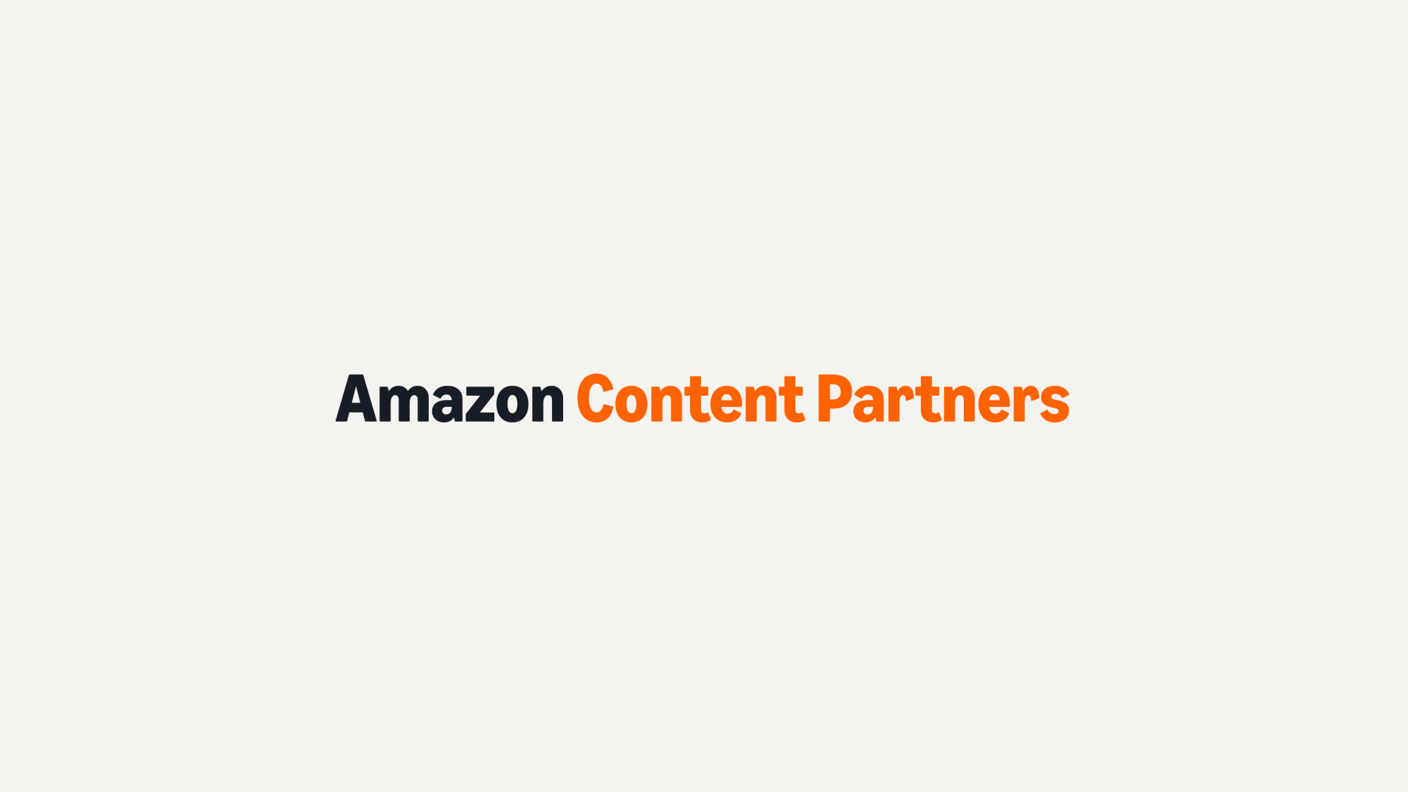 Amazon Content Partners