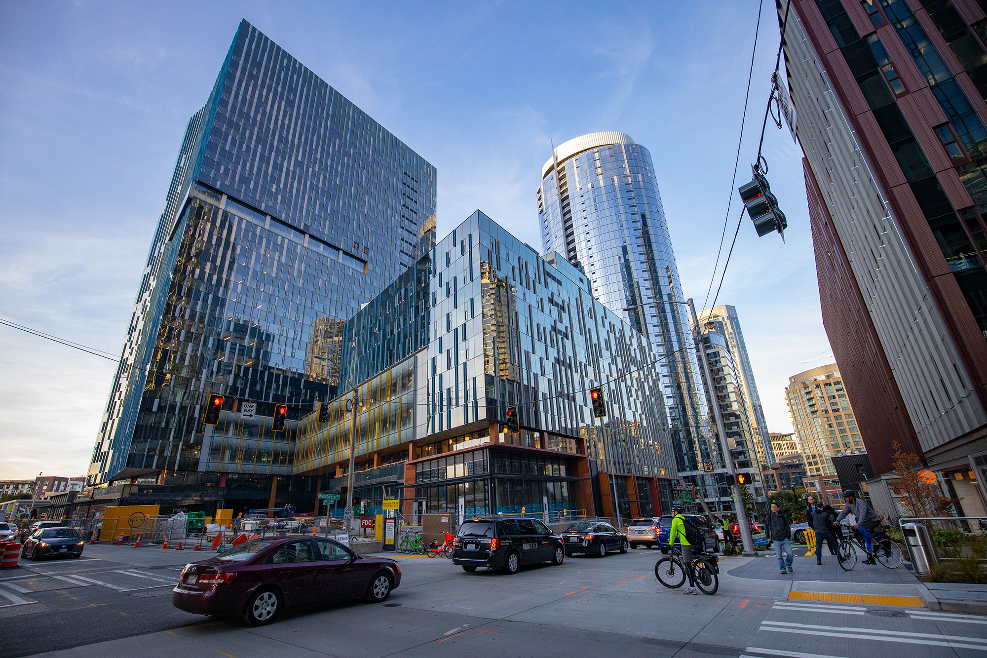 Images from inside the new Mary's Place Family Center being built on Amazon's Seattle campus