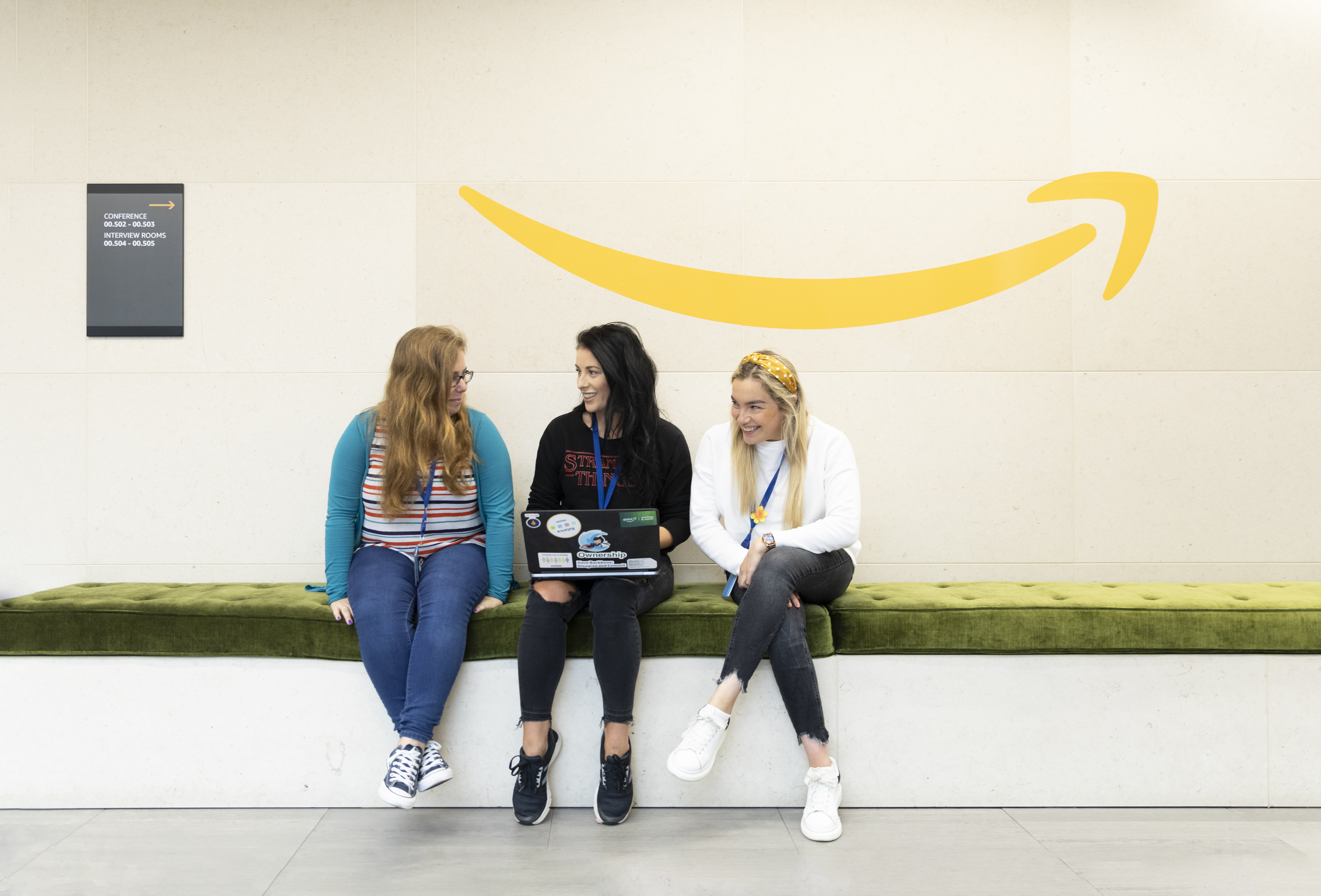 Amazon Web Services female employees in Dublin