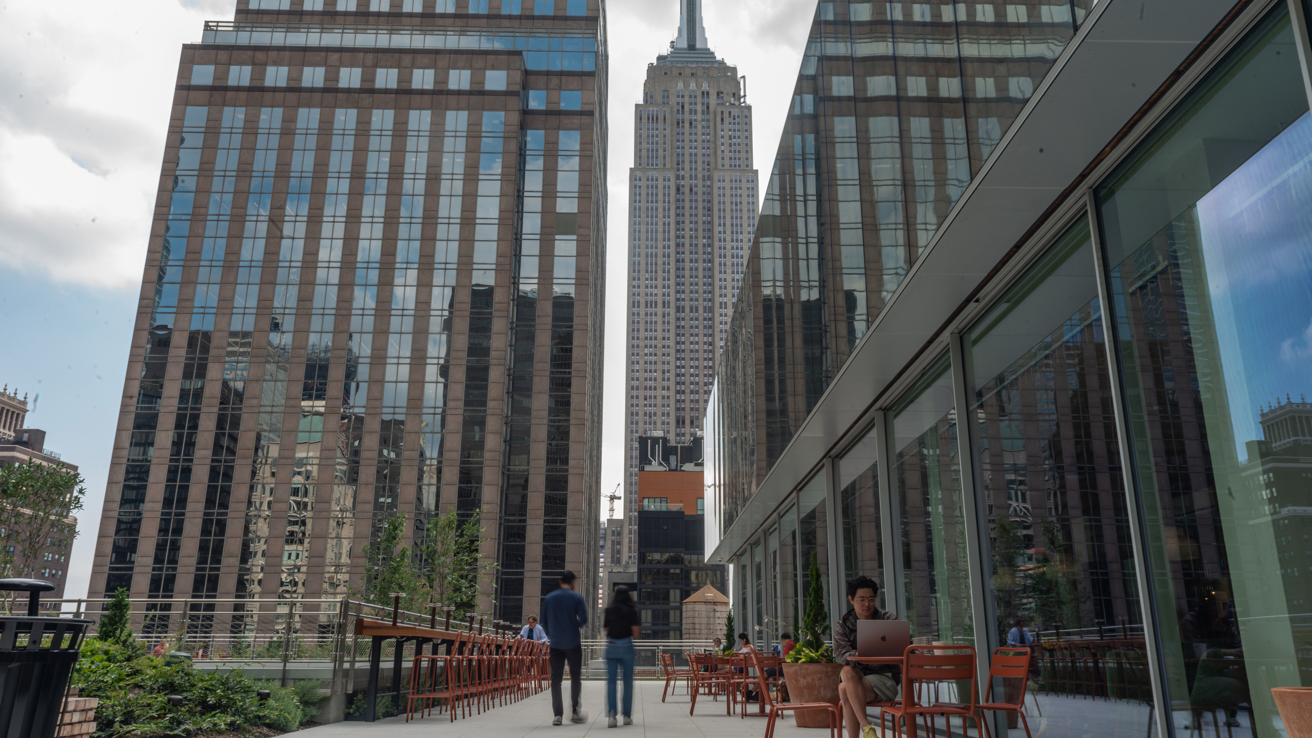 interior and exterior images from the new jfk27 office building hank in midtown manhattan