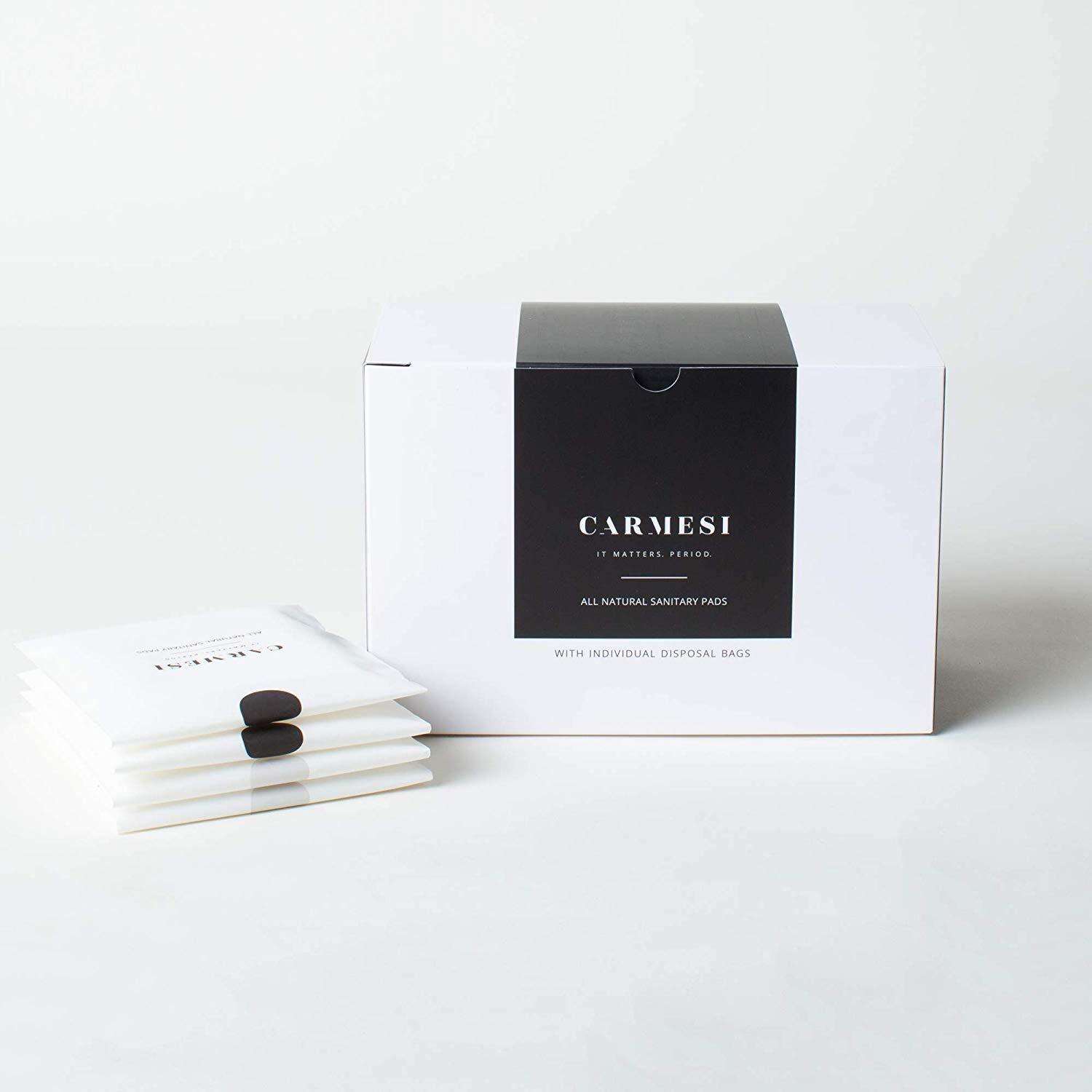 A box of the all natural Carmesi product