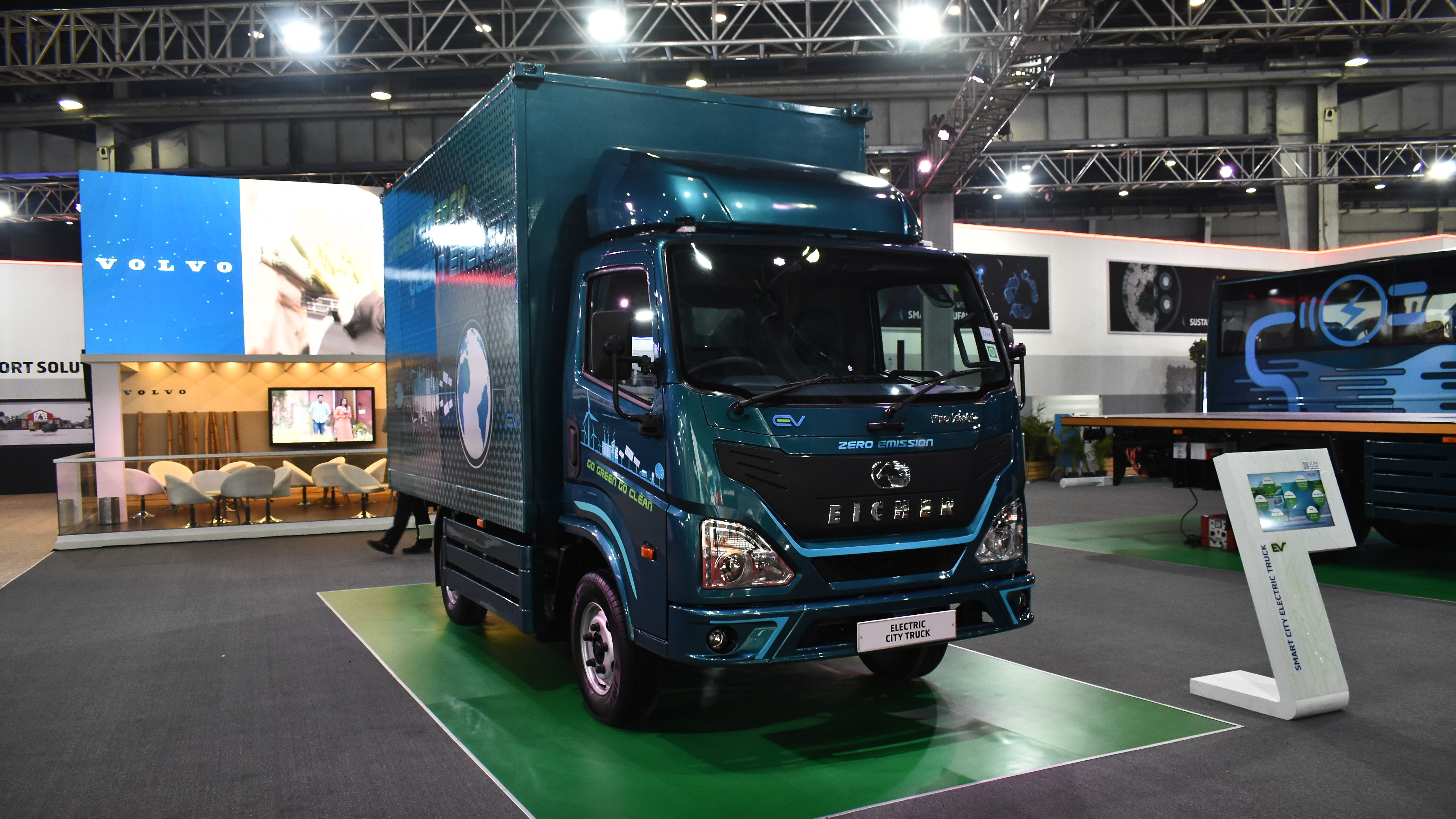 Amazon-Eicher electric trucks in India
