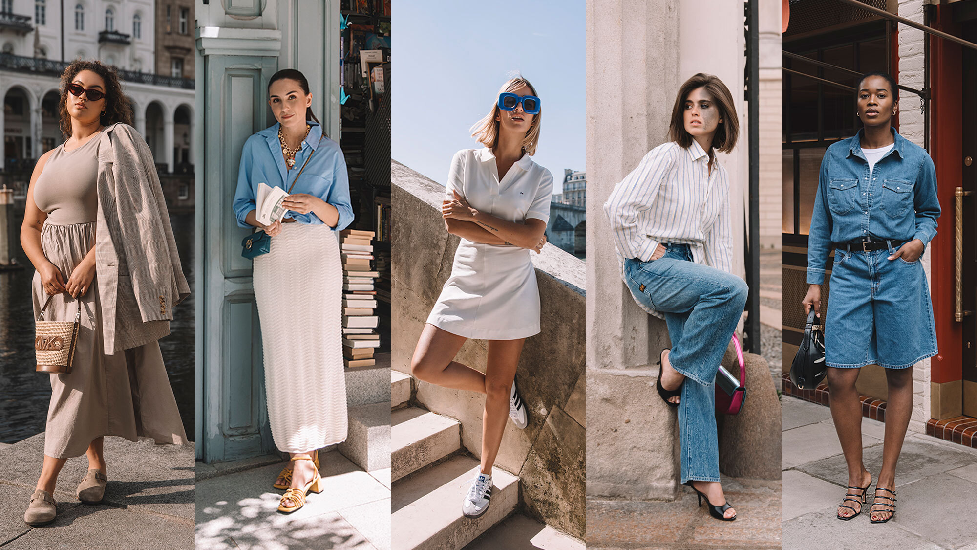 Amazon Fashion präsentiert die fünf Must-Have-Looks für den Sommer aus den Spring/Summer 2024 Influencer-Edits