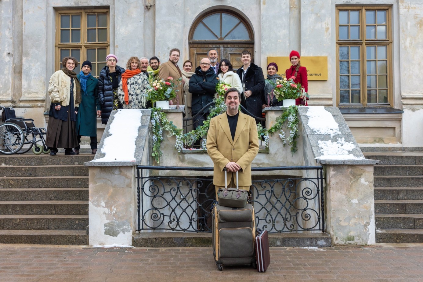 Bastian Pastewka mit Besatzung des neuen Original-Films bei Prime Video 