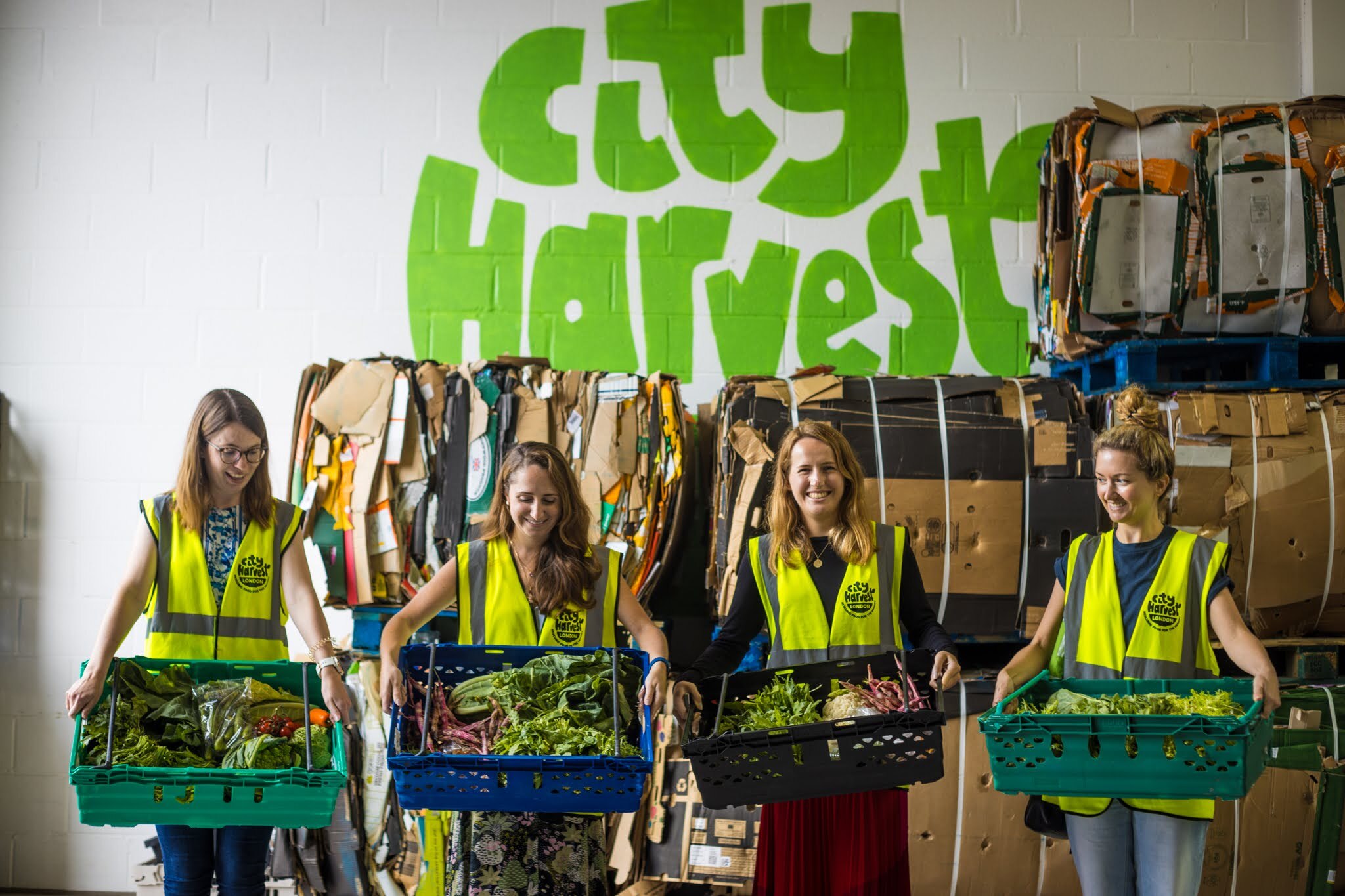 Sustainability Ambassadors at City Harvest London
