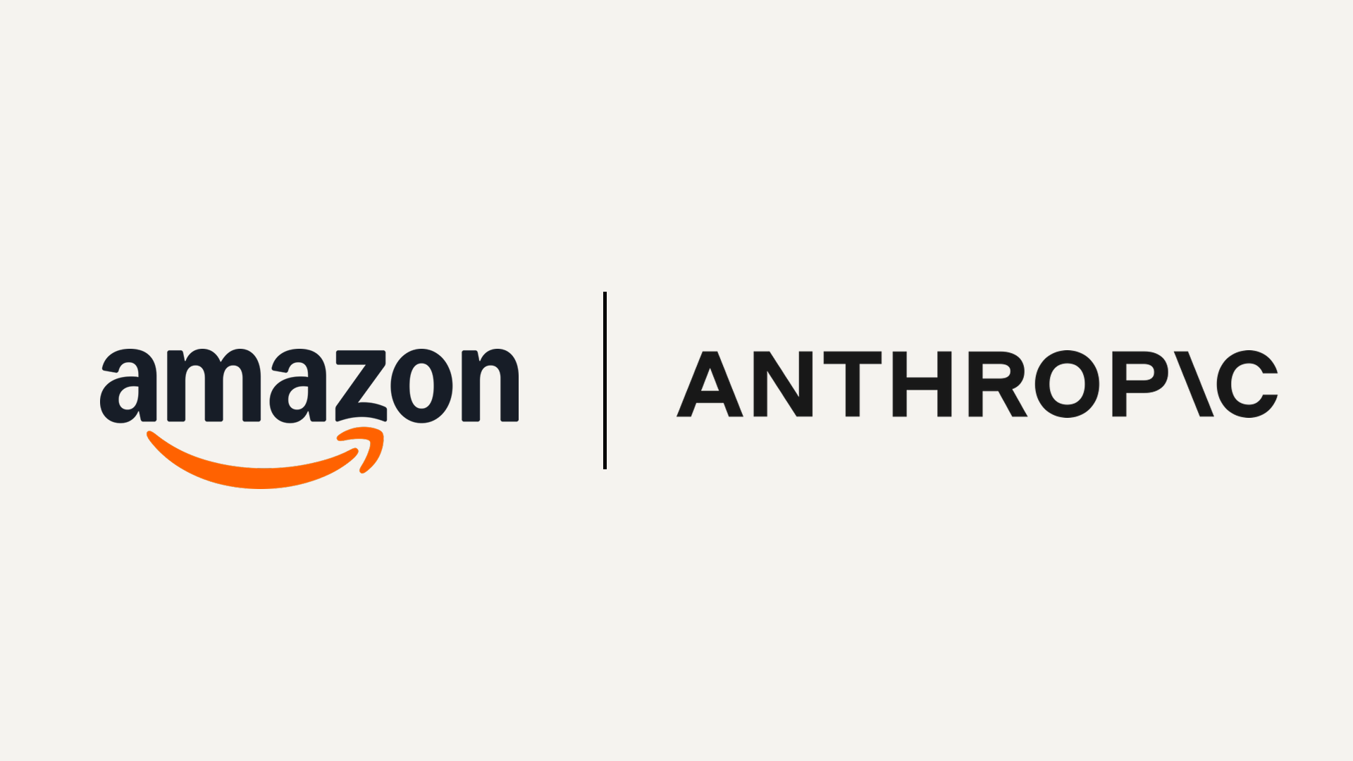Amazon and Anthropic logos