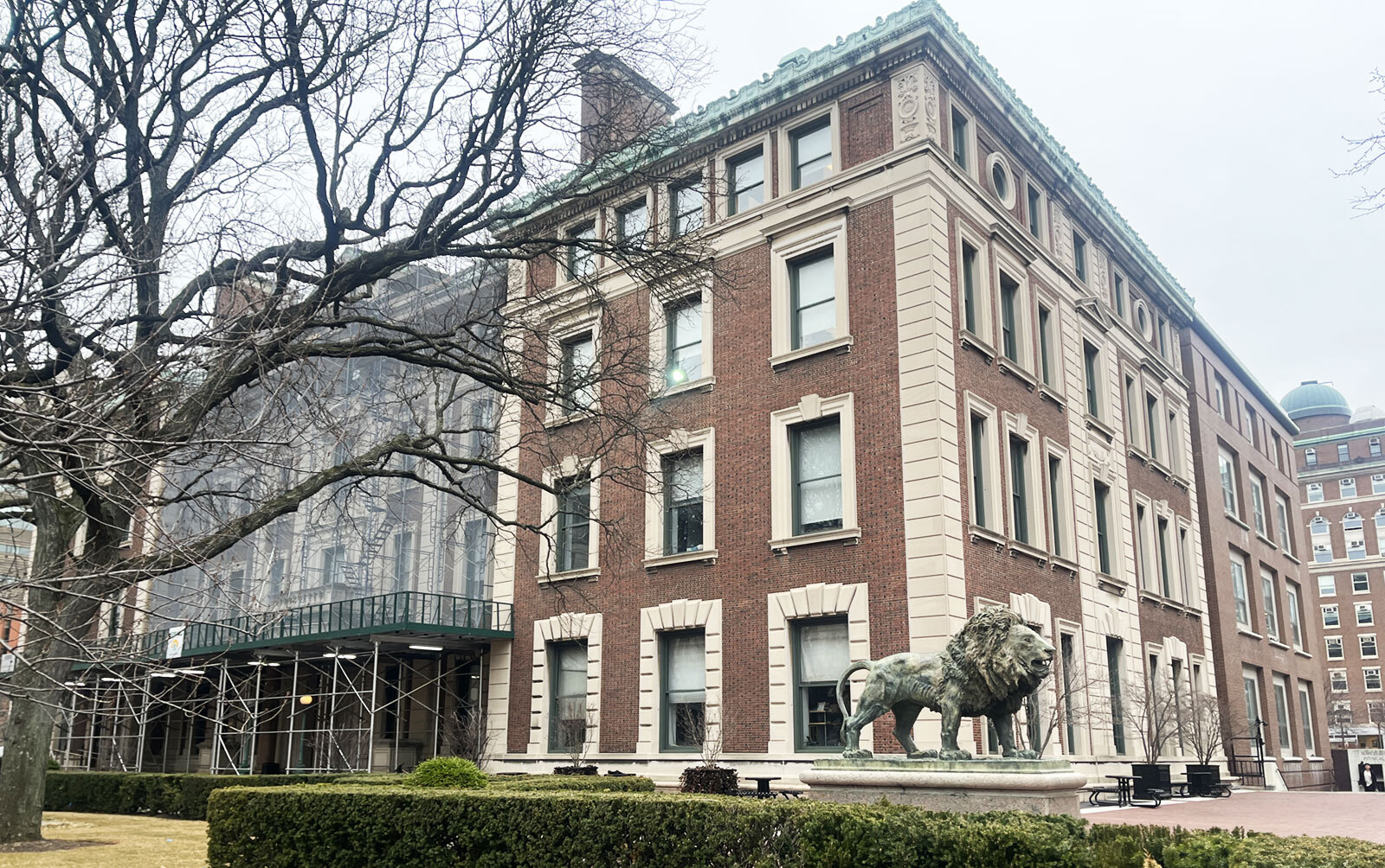 An image of Havemeyer Hall at Columbia University