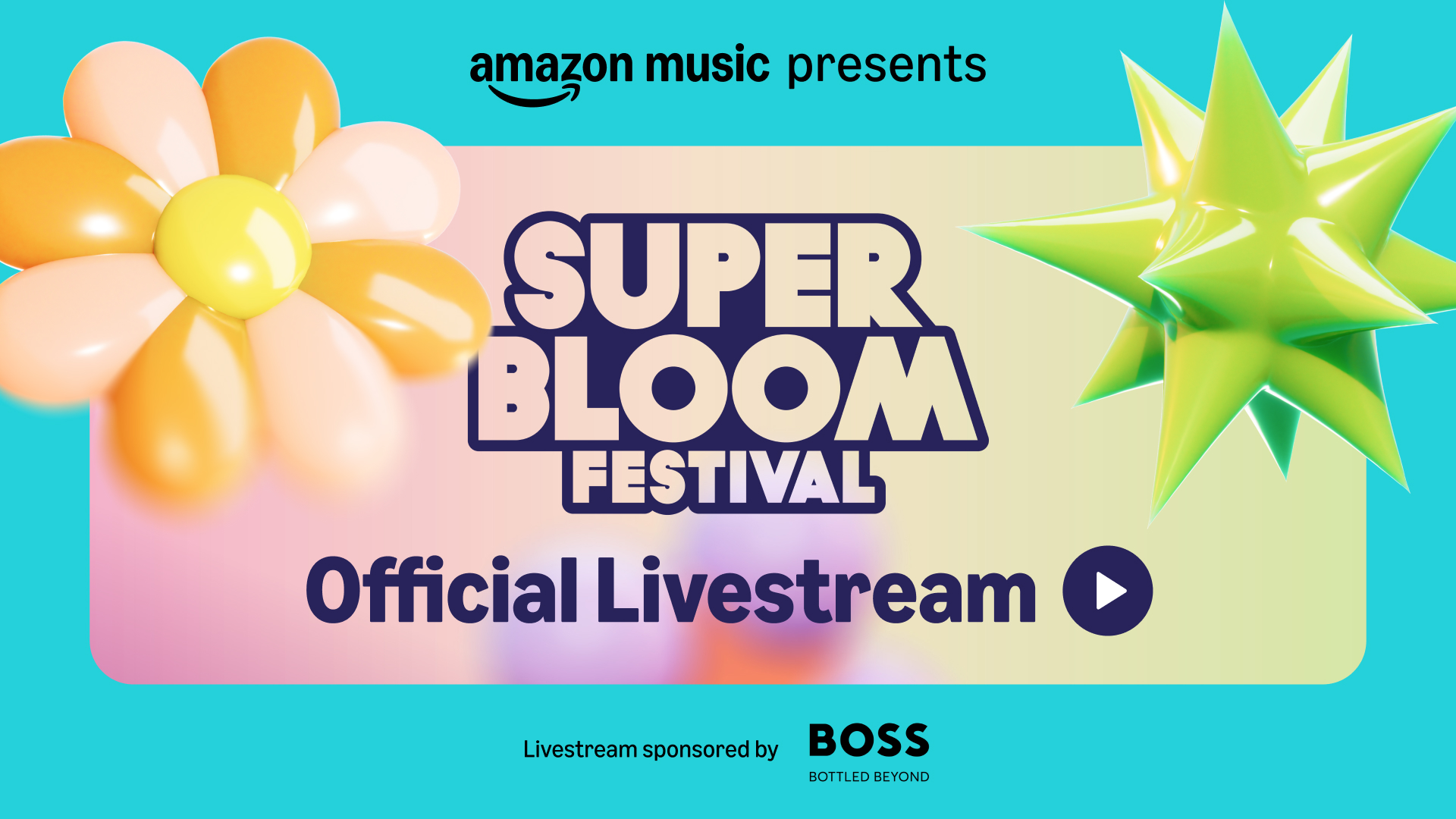 Superbloom Festival Livestream Poster