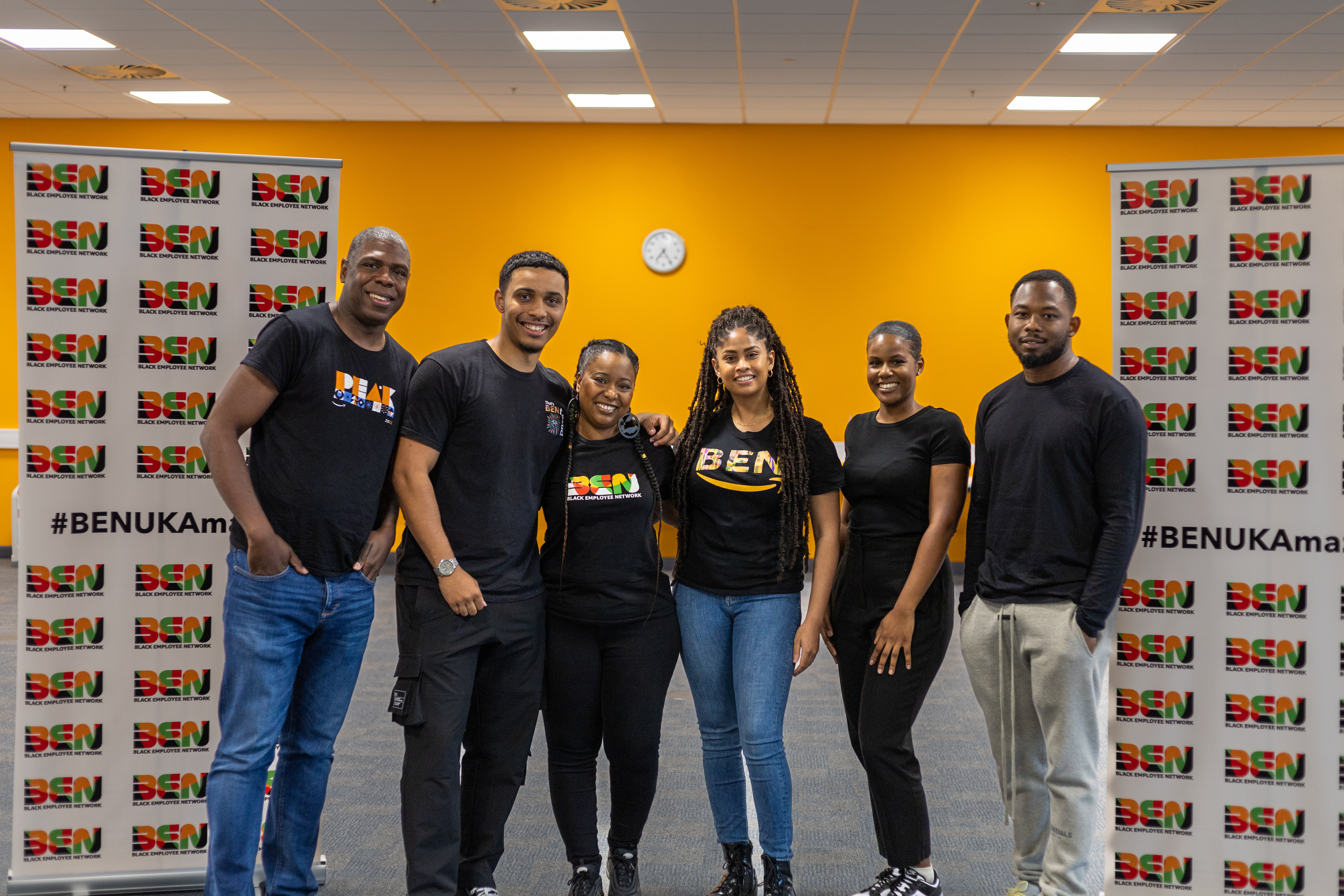 BEN OPS PANELLISTS L-R Kevin McKenzie, Ethan Johnson, Ramona Williams, Taylor Mirarimi, Imaan Williams, Alexander Gayle
