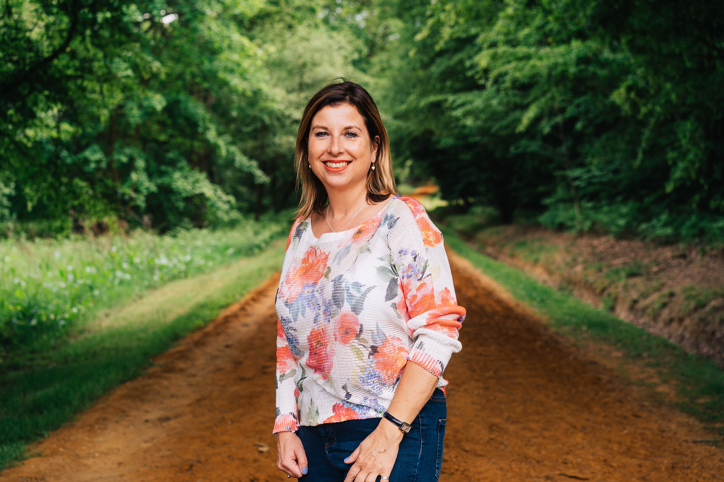 KDP author Nicola May in nature