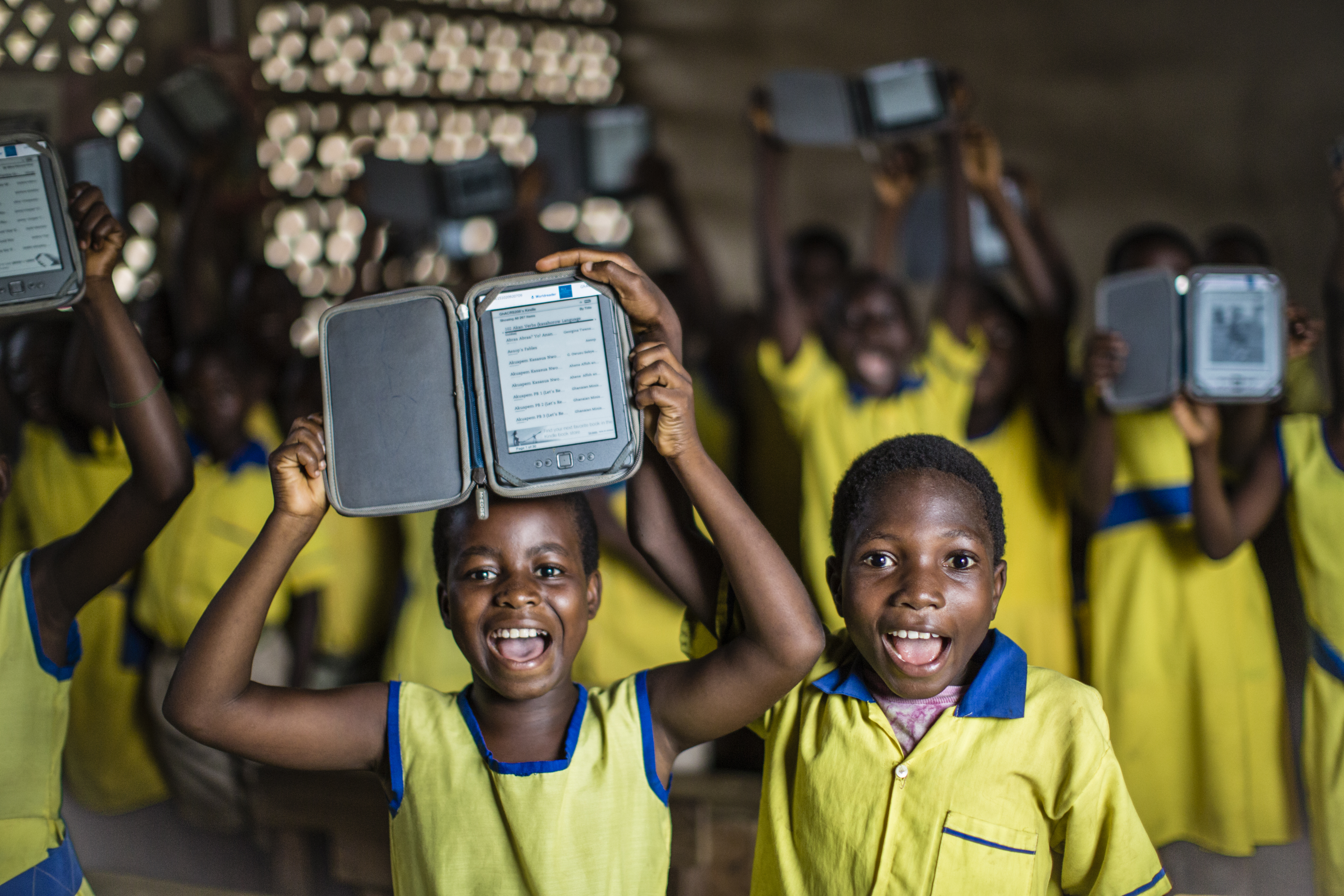 Worldreader + Kindle