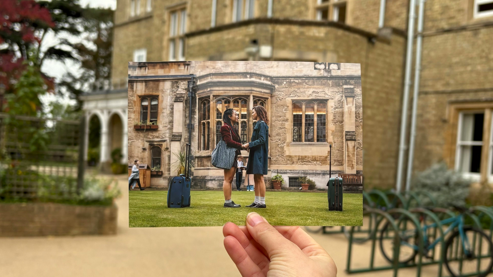 Andrea Guo (Lil Wang) and Harriet Herbi-Matten (Ruby Bell)