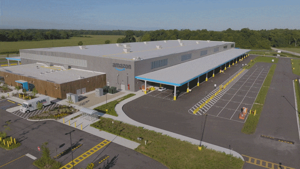 rendering of amazon facility