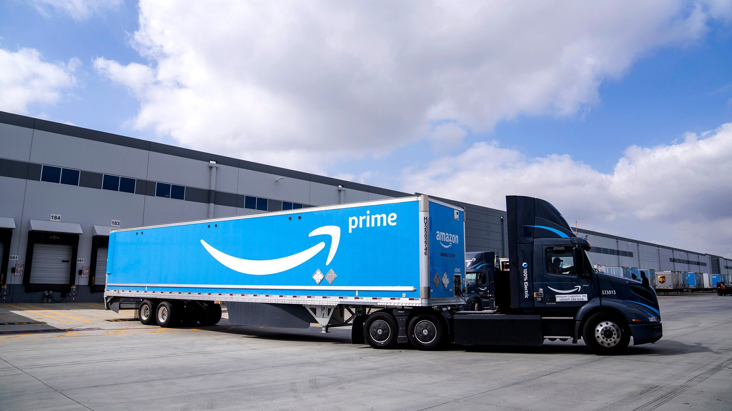 Amazon electric trucks roll out in California, support sustainability goals