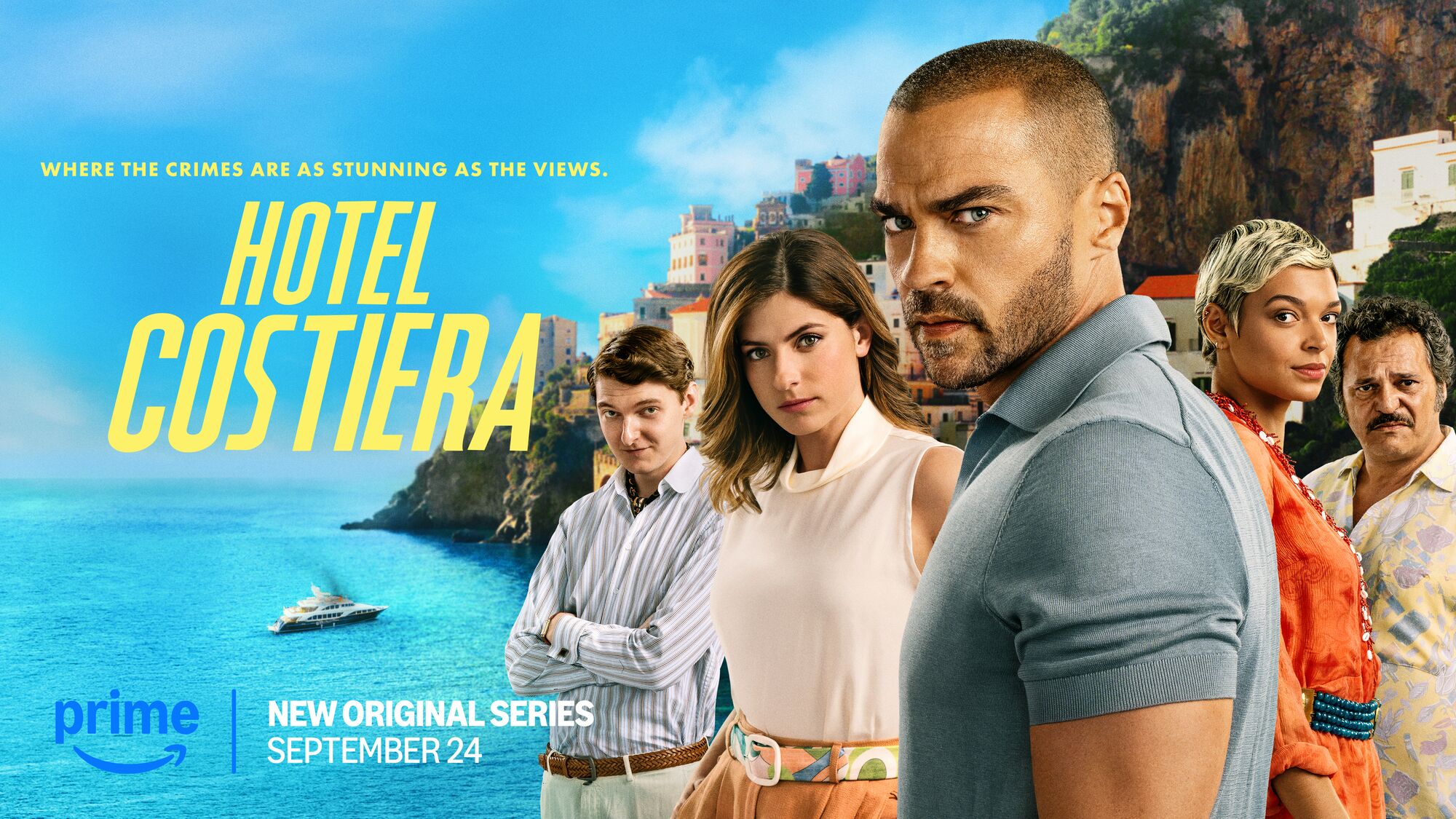 Jesse Williams in Hotel Costiera