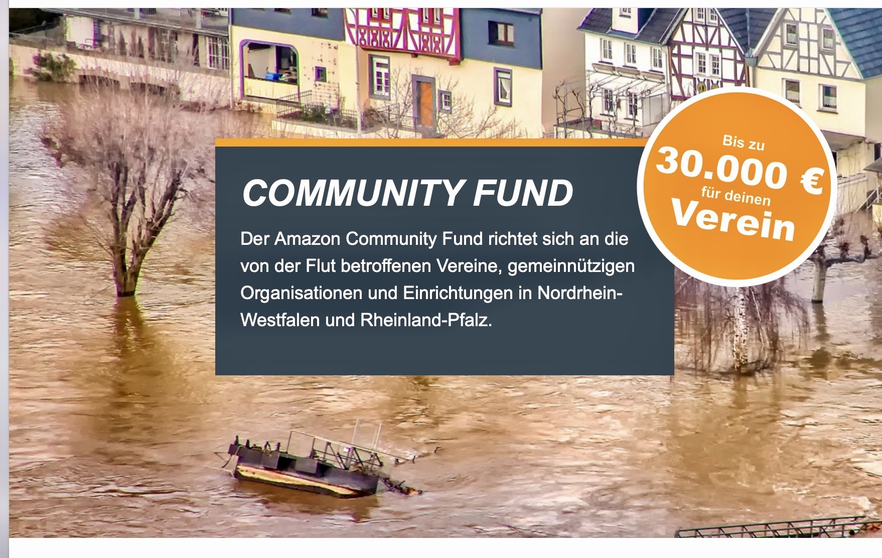 Community Fund Homepage