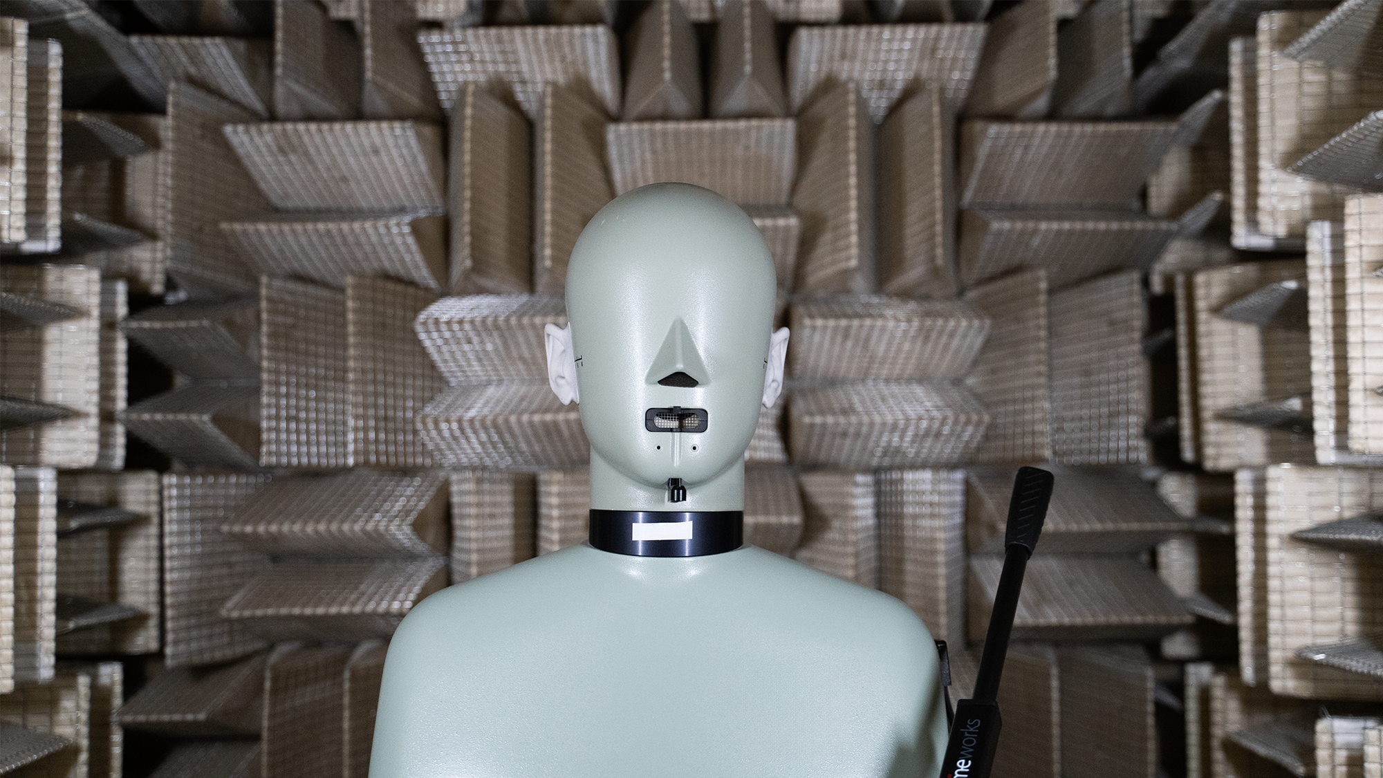 Echo studios lab human mockup audio