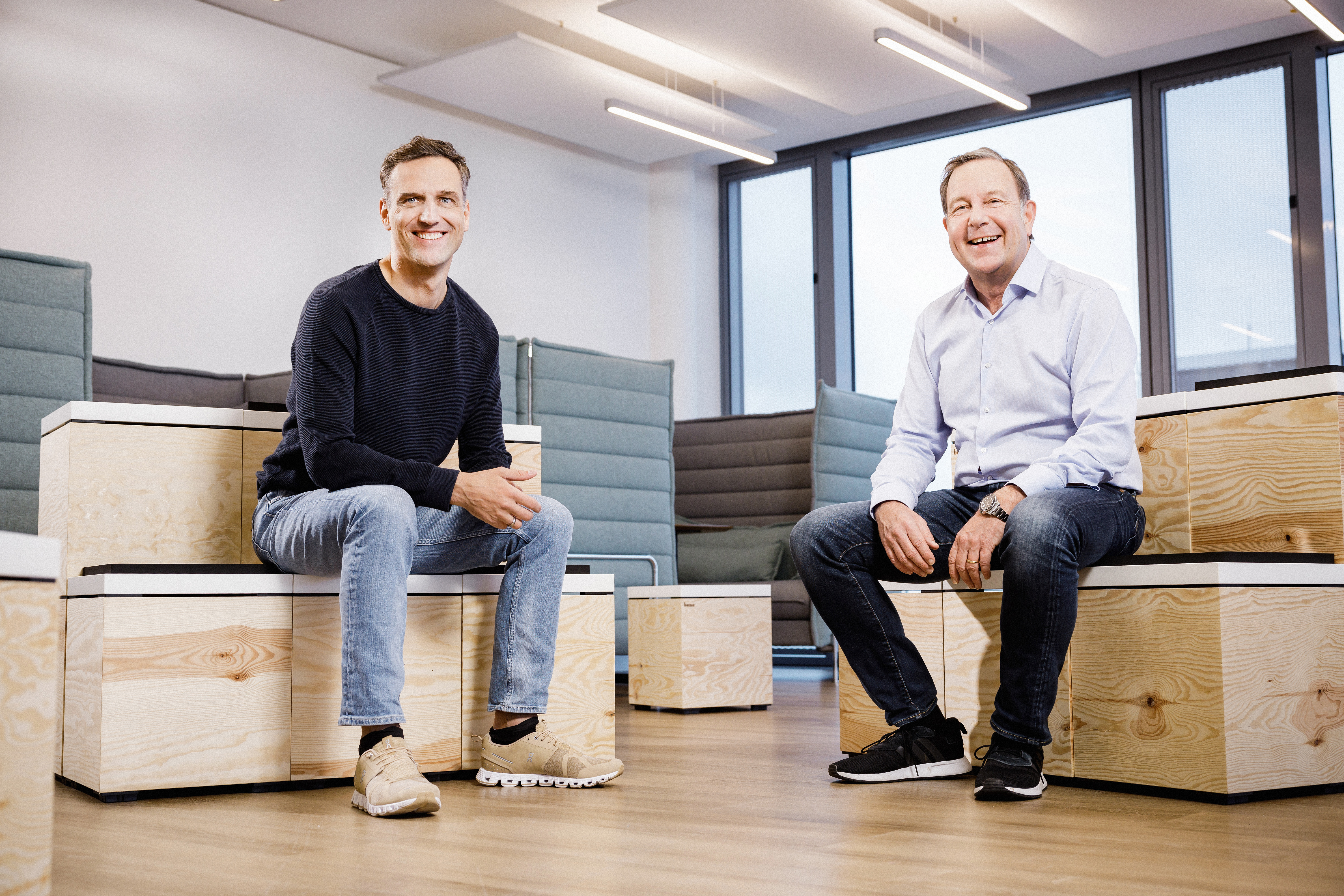 Rocco Bräuniger (li.) mit Ralf Kleber