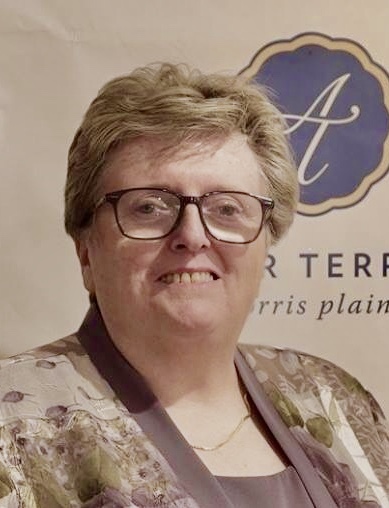 Portrait of Doreen, who has Alzheimer's Disease