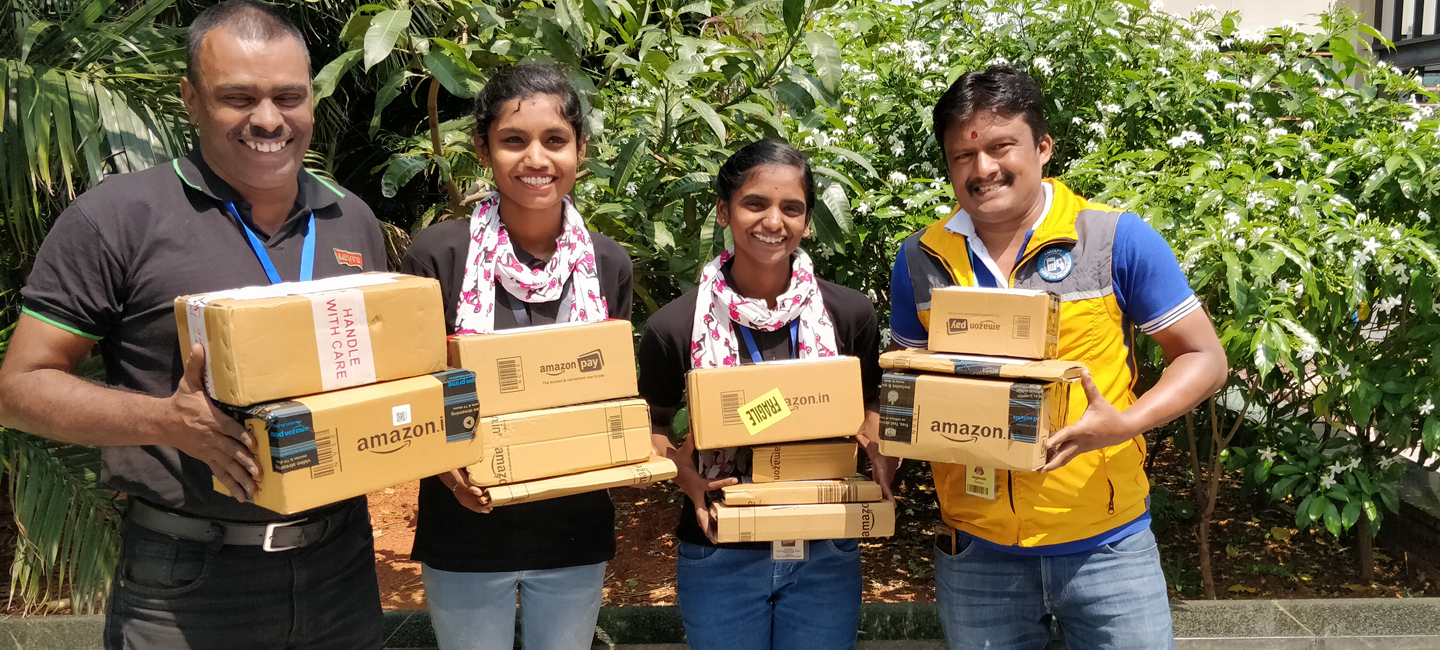 Happy customers Amazon India