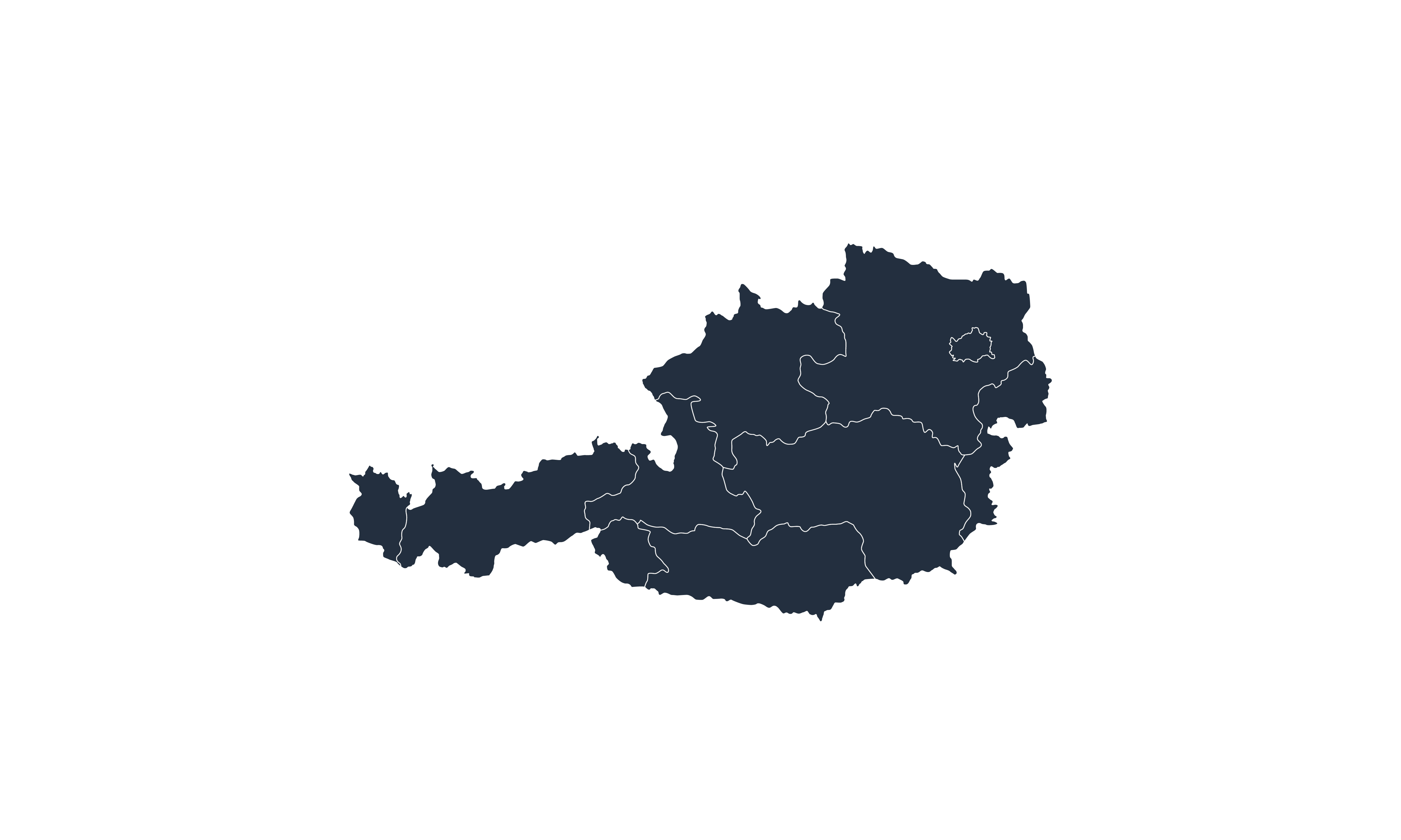 Map of Austria