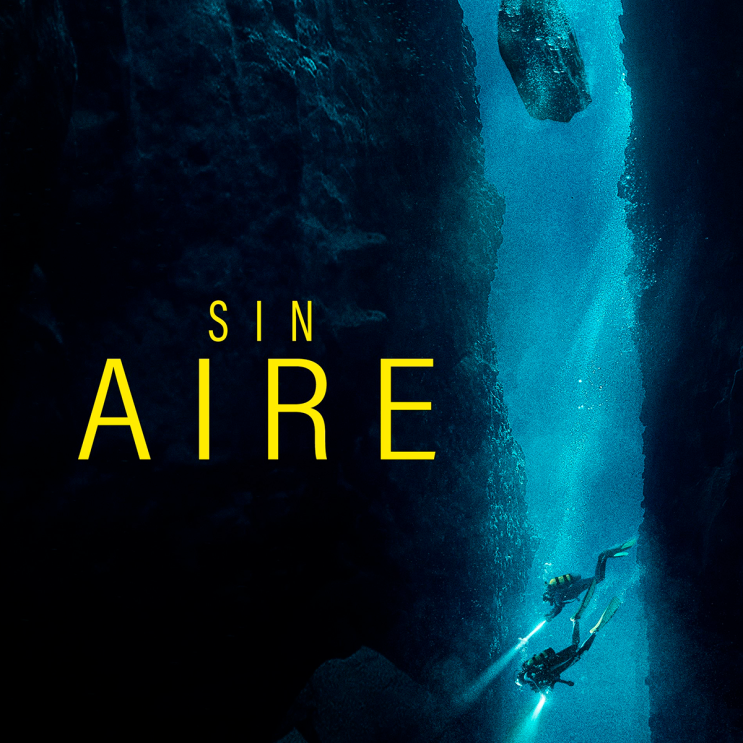 Cartel de la serie Sin Aire. 