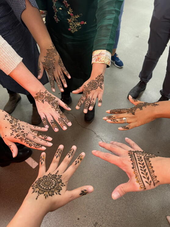 Dawali Activities - Henna