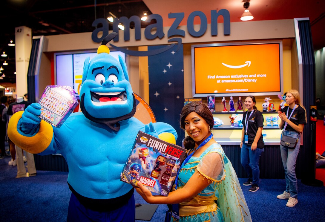 an image from the D23 fan expo show floor