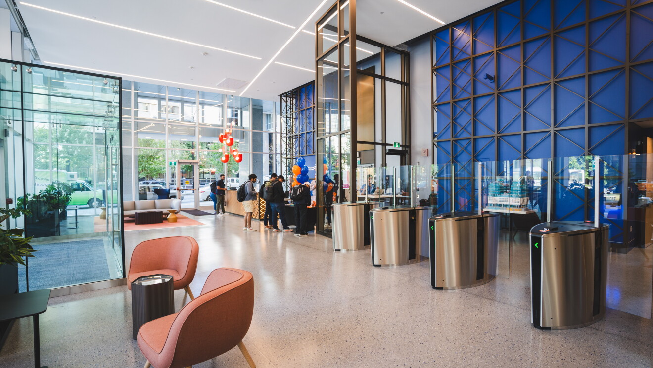 Post Opening Turnstiles