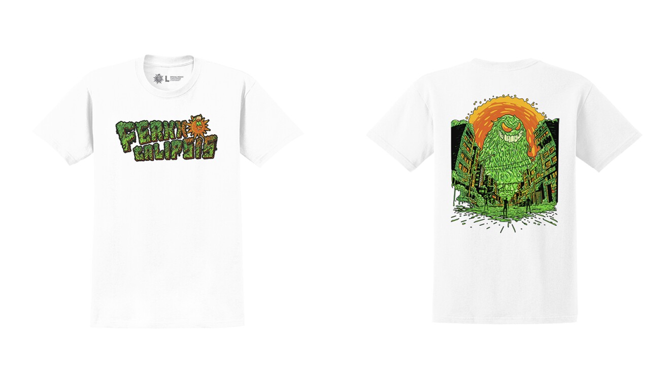 T-shirt from Feid’s FERXXOCALIPSIS Tour 2024