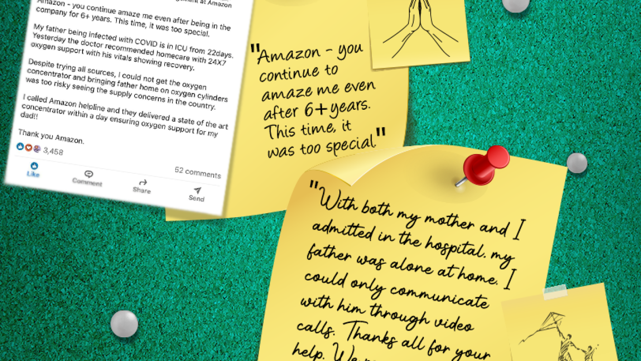 Messages of gratitude