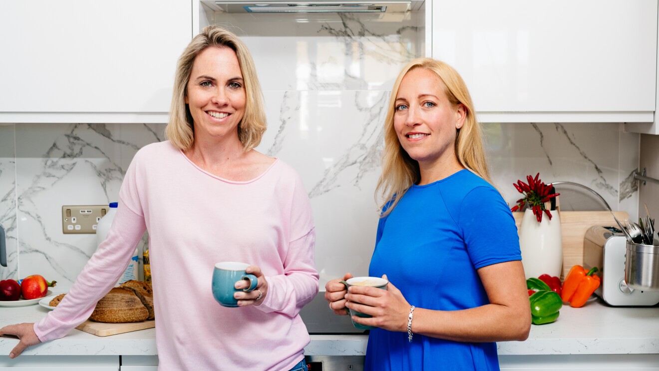Co-founders Tessa Clarke and Saasha Celestial-One OLIO App women founders
