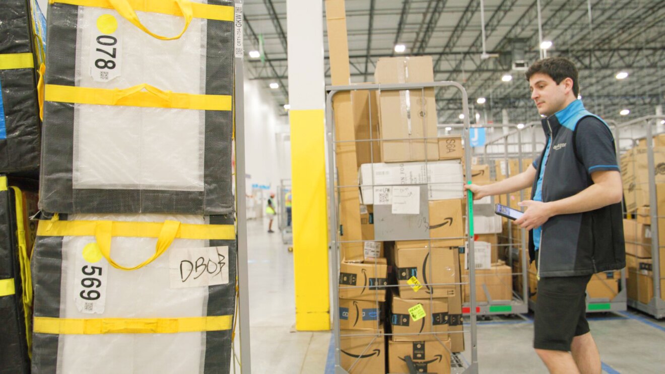 A day in the life of an Amazon delivery driver.