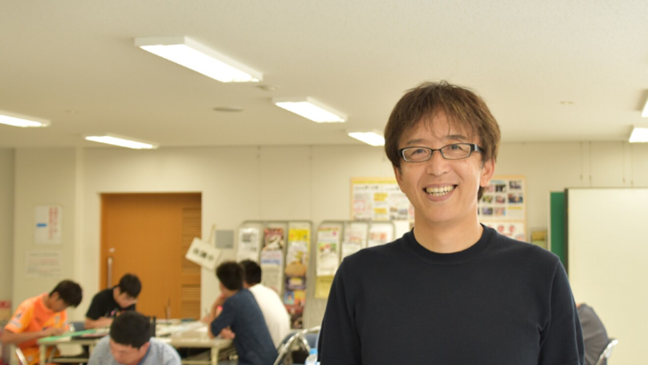 教諭・waC制作責任者 松本進さん