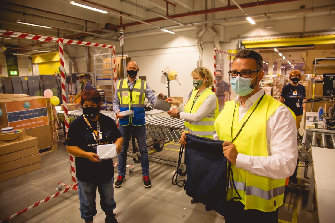 Packaktion in Pforzheim