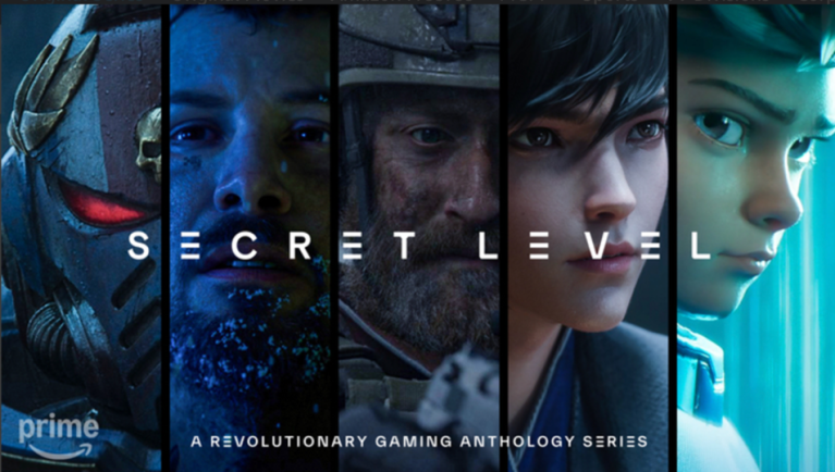 Promo image for the animated show Secret Level