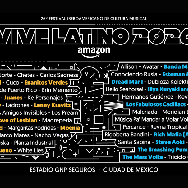Lineup Vive Latino 2026