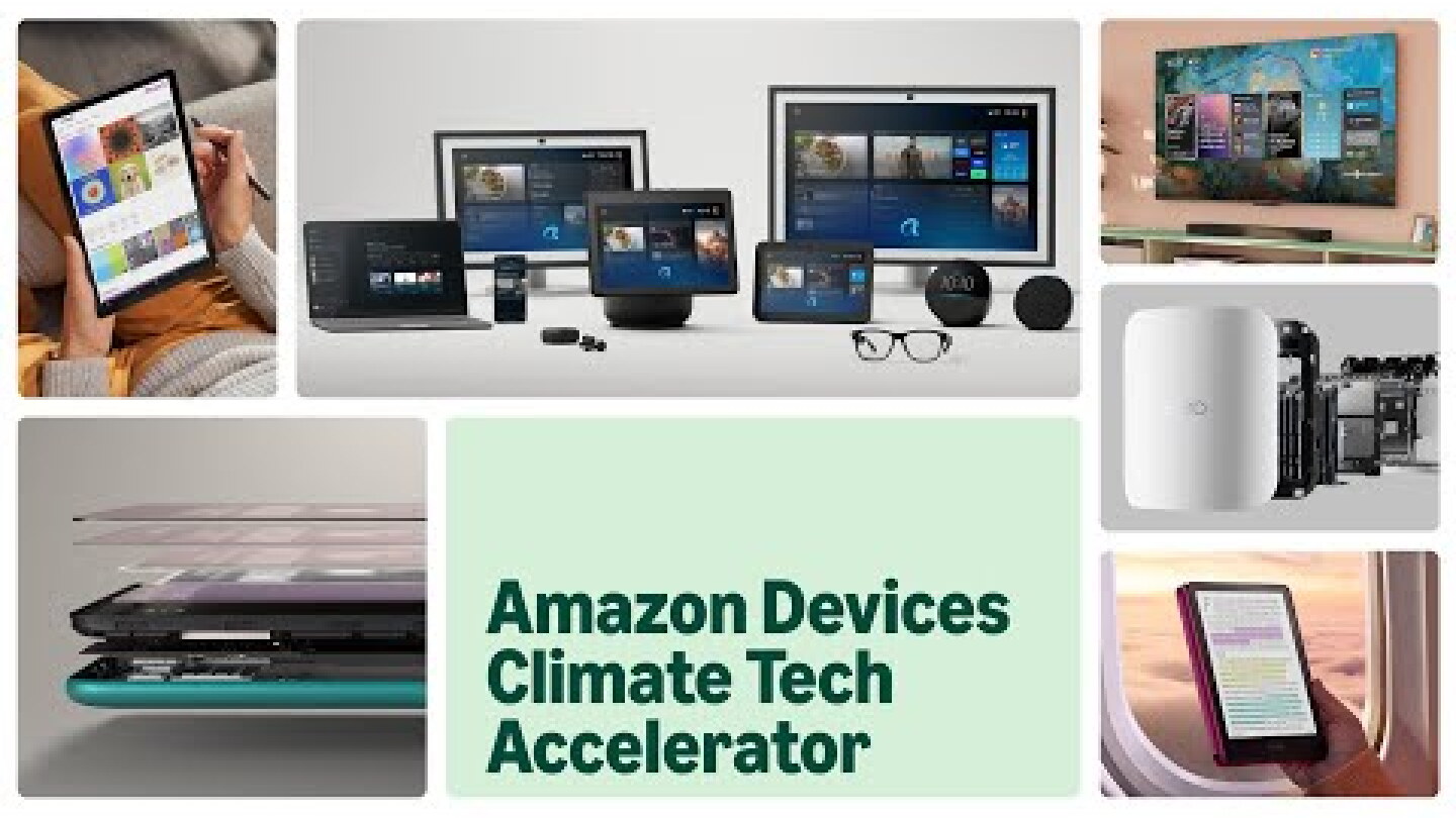 Amazon Devices Climate Tech Accelerator Announces Next Phase with Eight Companies
