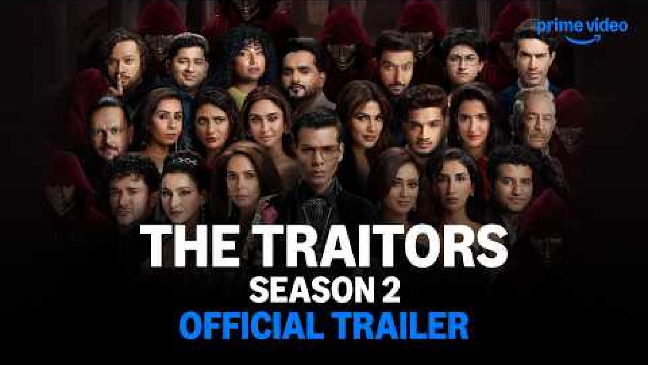 The Traitors Season 2 - Official Trailer | Prime Video India