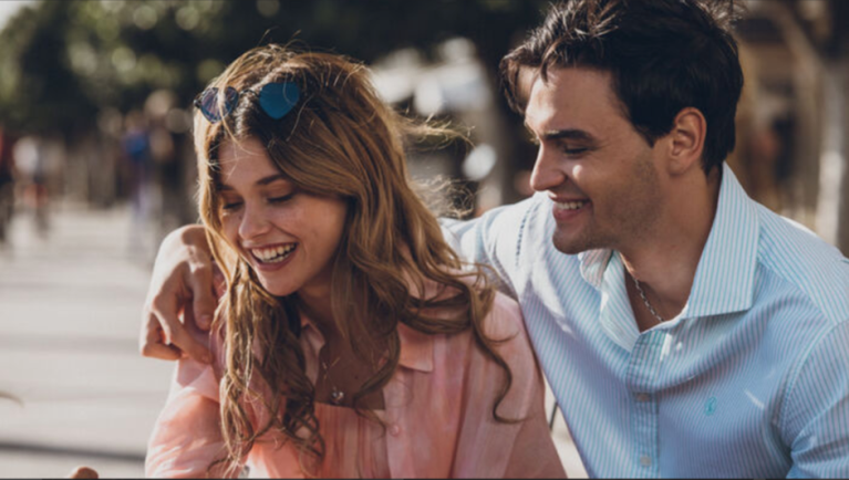 Nicole Wallace and Gabriel Guevera in Culpa Tuya